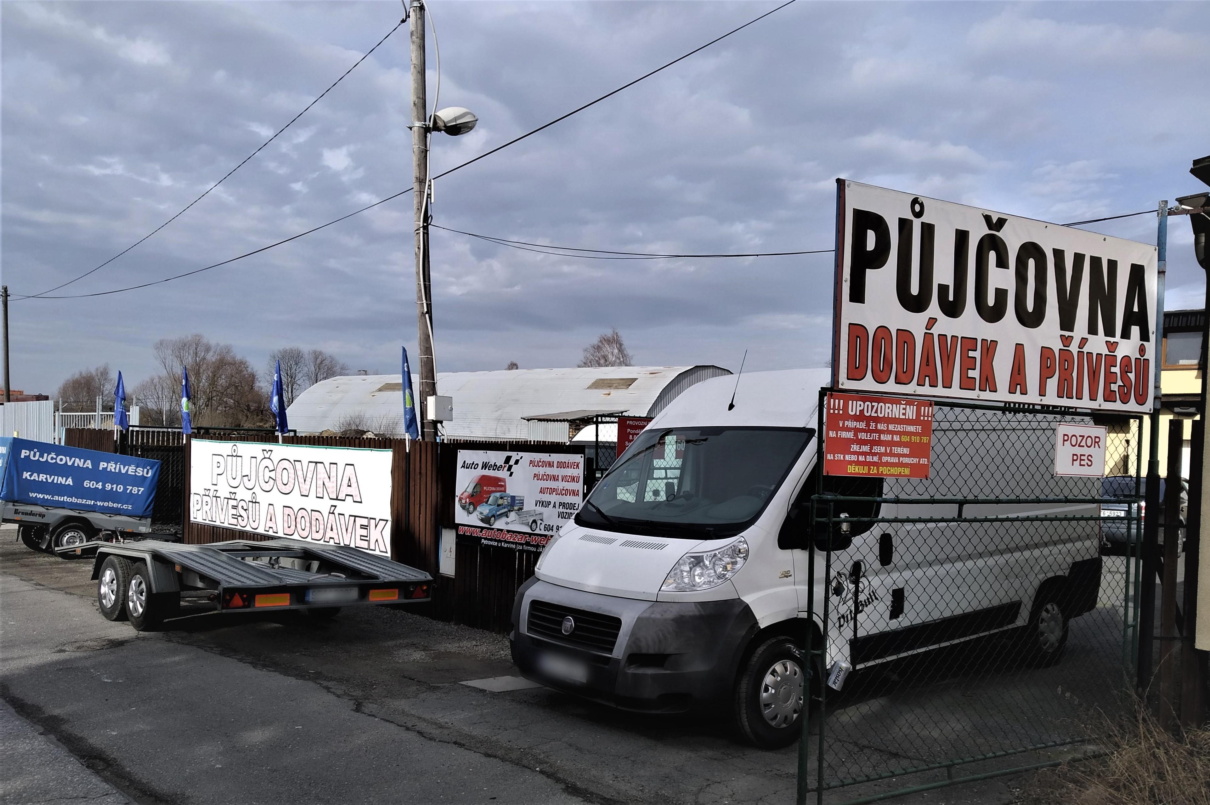 AUTOPŮJČOVNA – WEBER