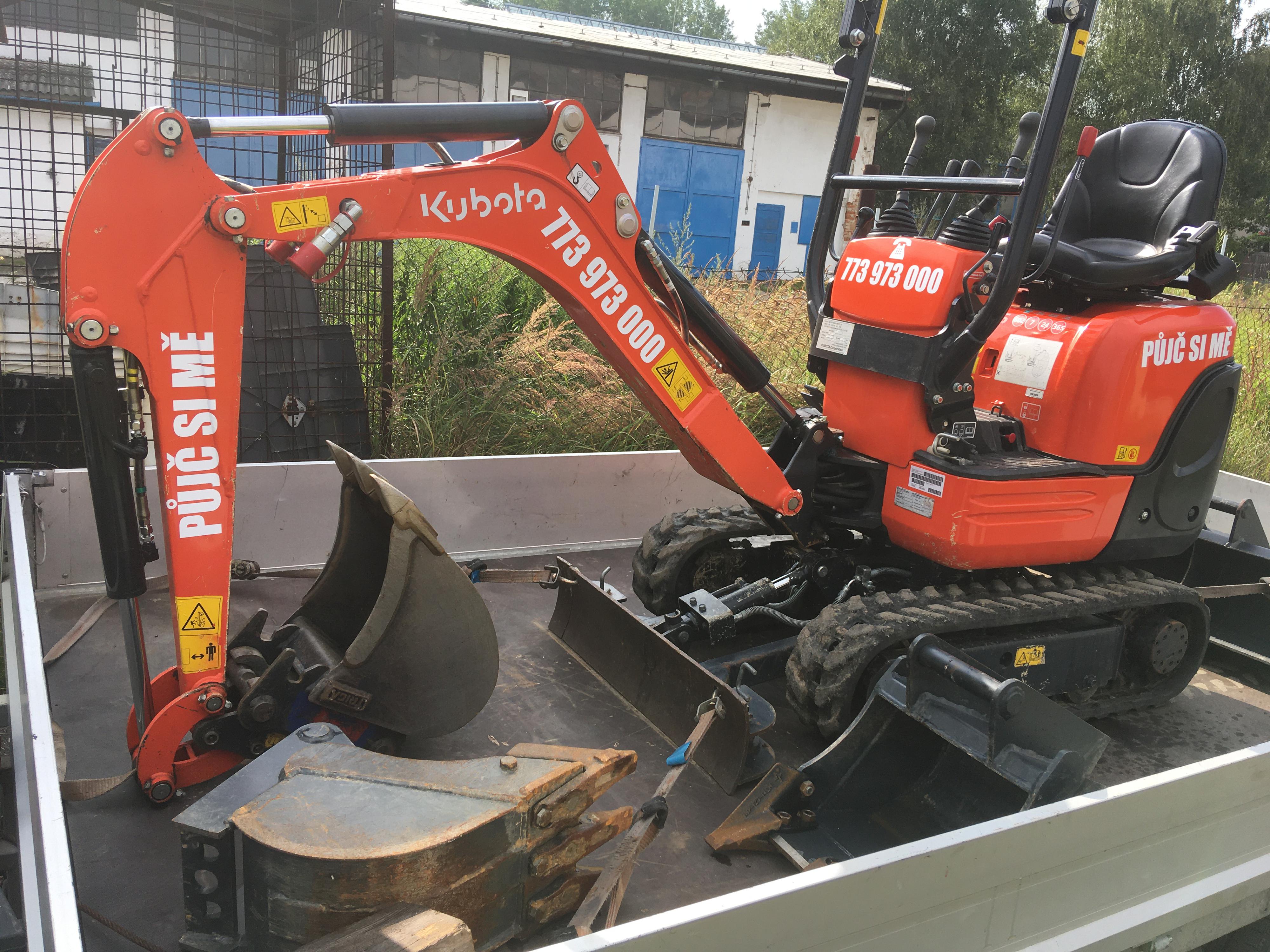 Půjčovna minibagrů PH profi foto 3