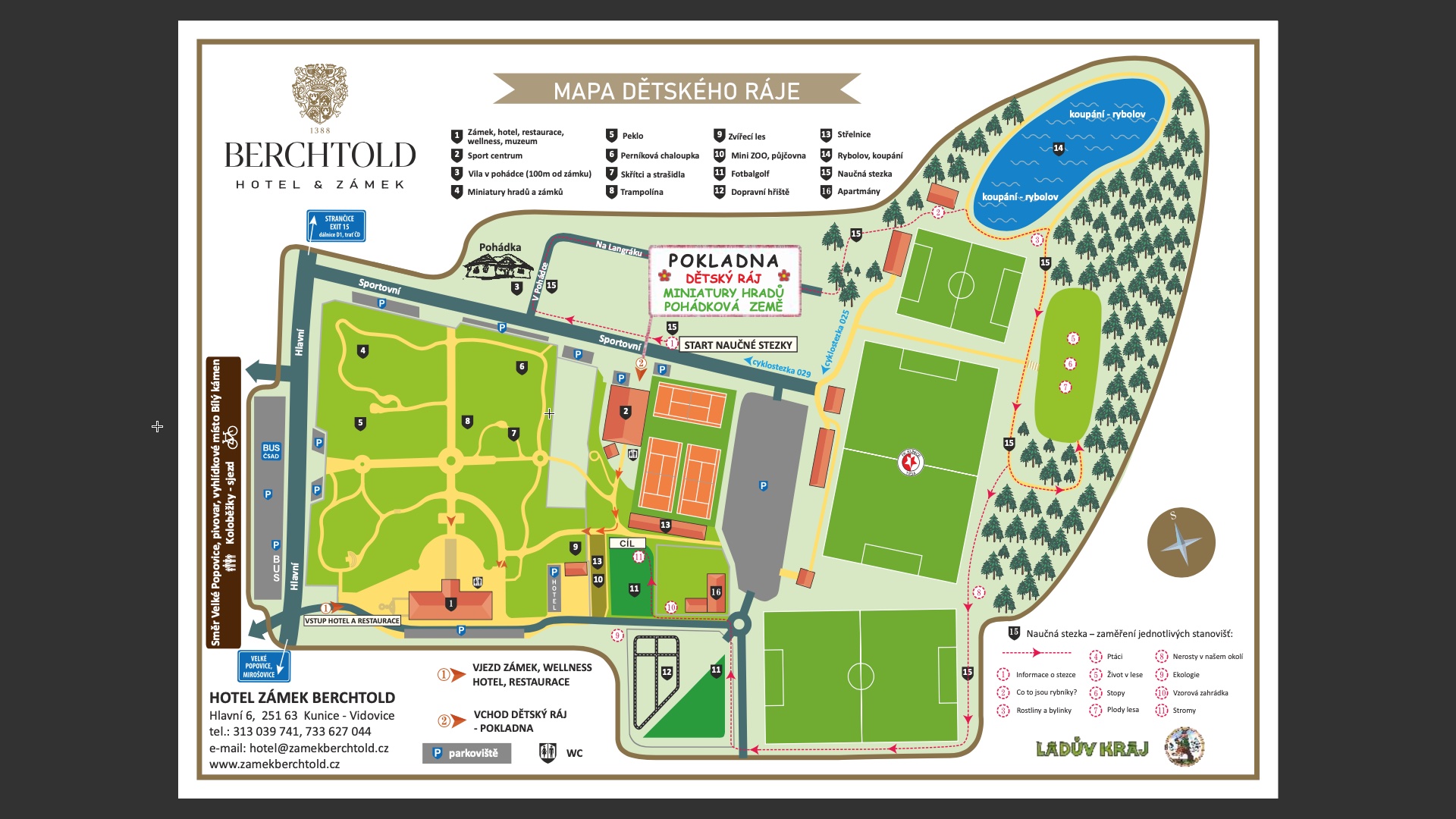 Dětský ráj - HOTEL zámek Berchtold foto 4