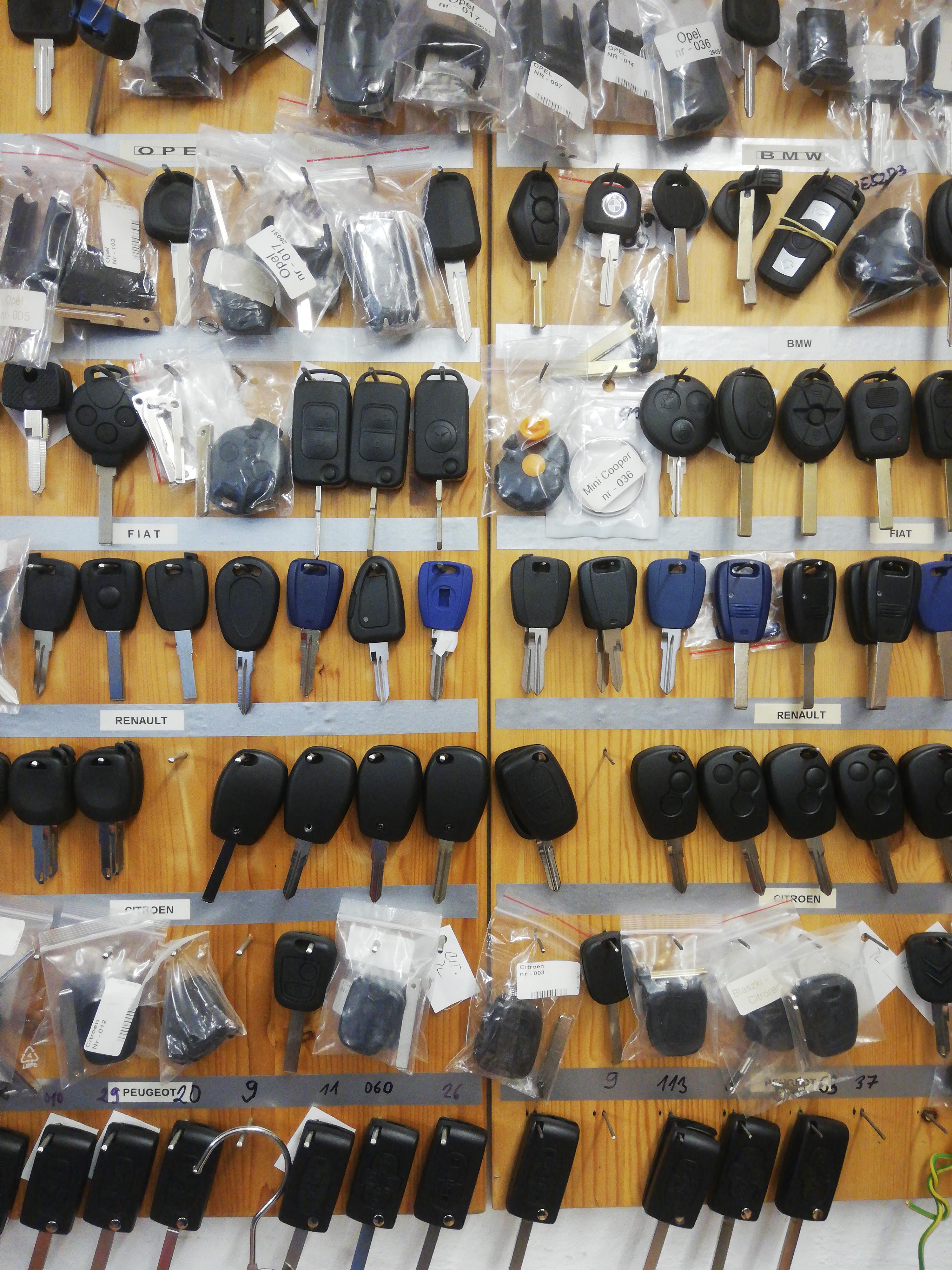 Výroba autoklíčů