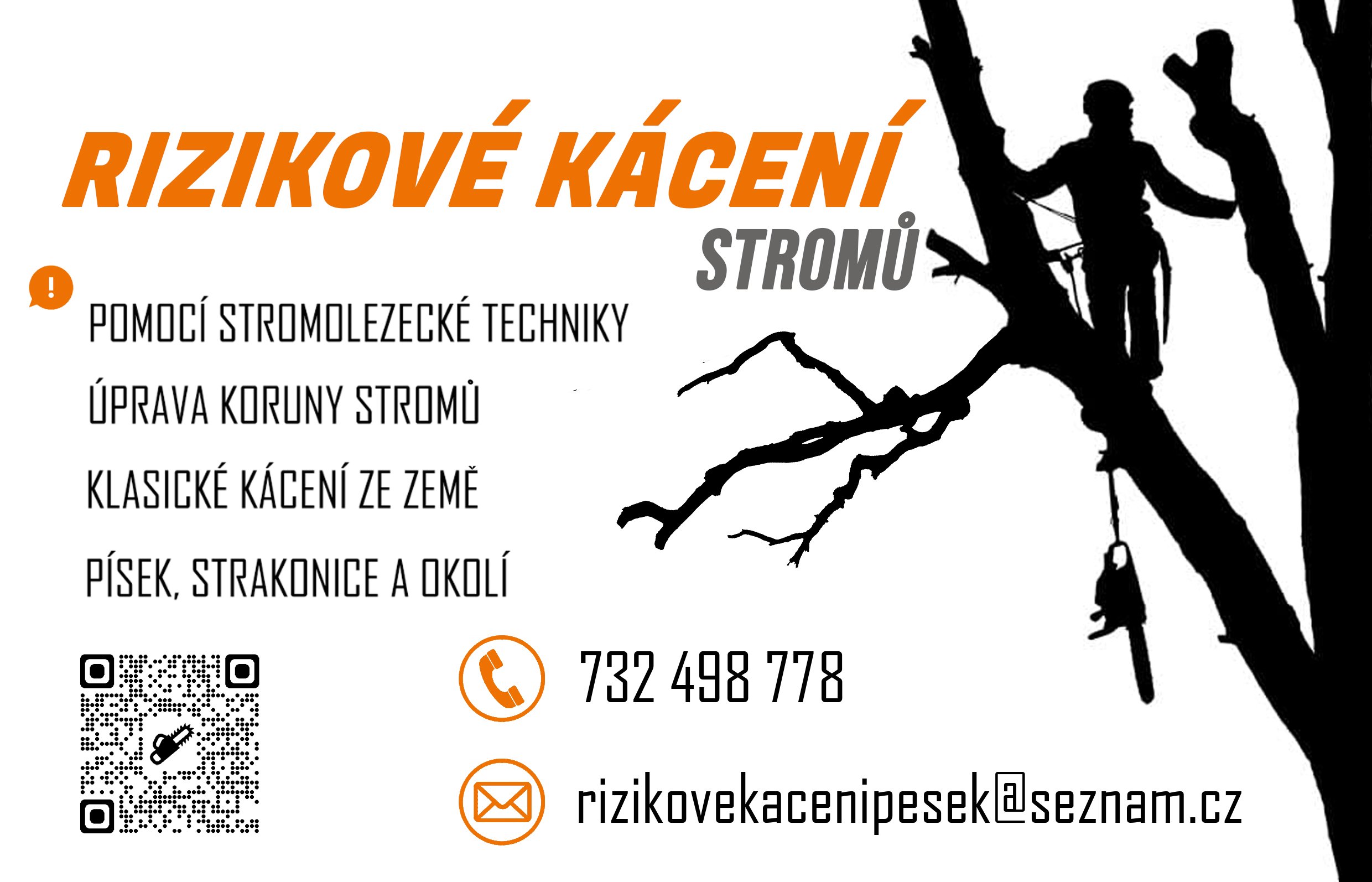 Rizikové kácení stromů Pešek foto 1