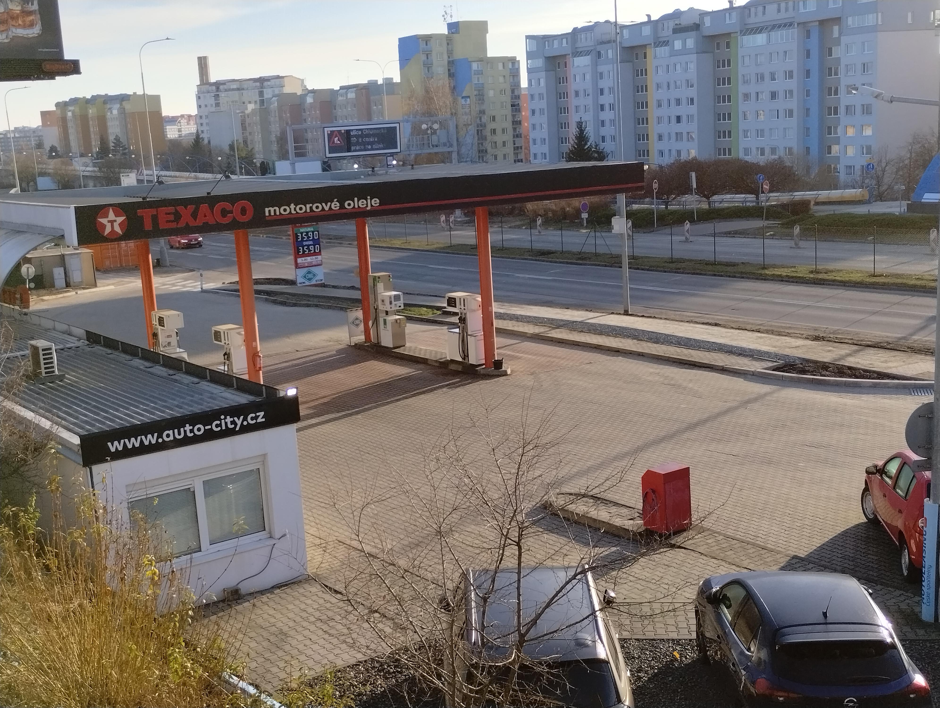 Čerpací stanice TEXACO