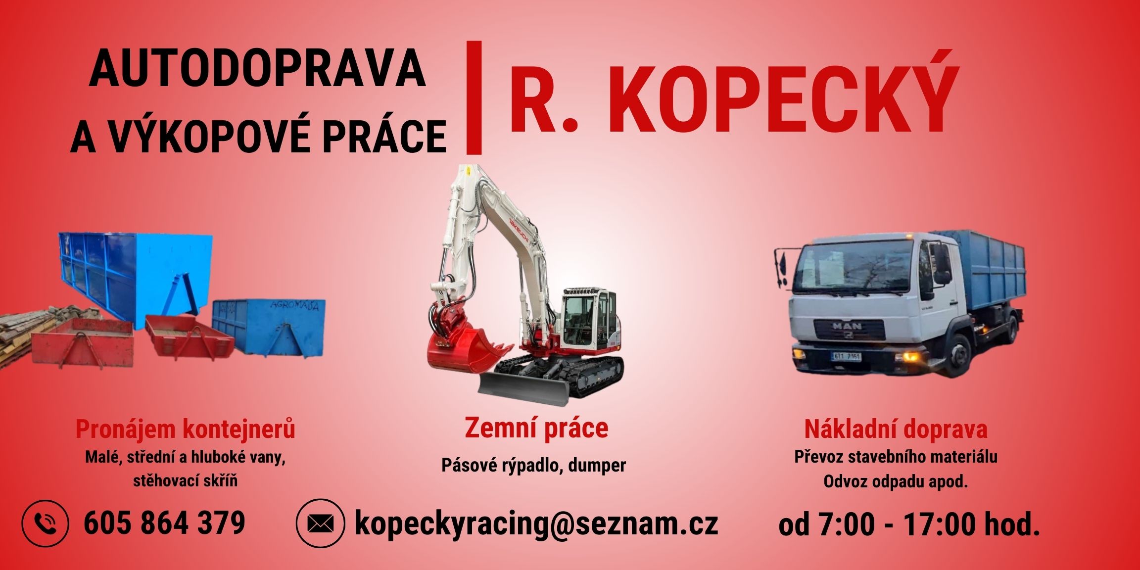 Autodoprava a Výkopové práce Kopecký foto 2