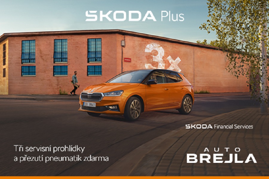 Vyberte si vůz z nabídky Škoda Plus a ušetřete