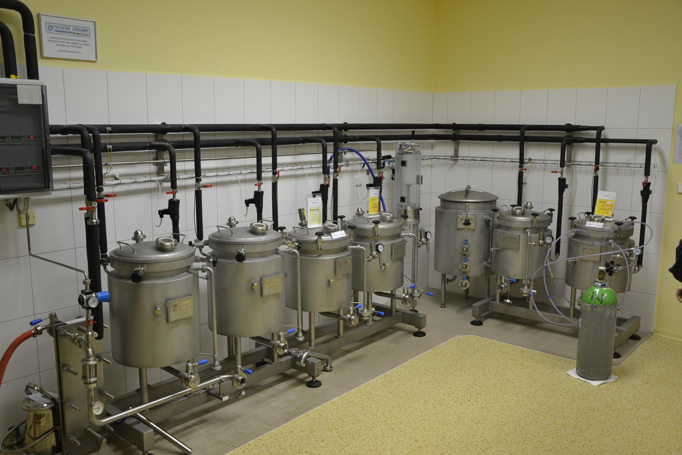 Školní minipivovar - SOŠEP foto 1