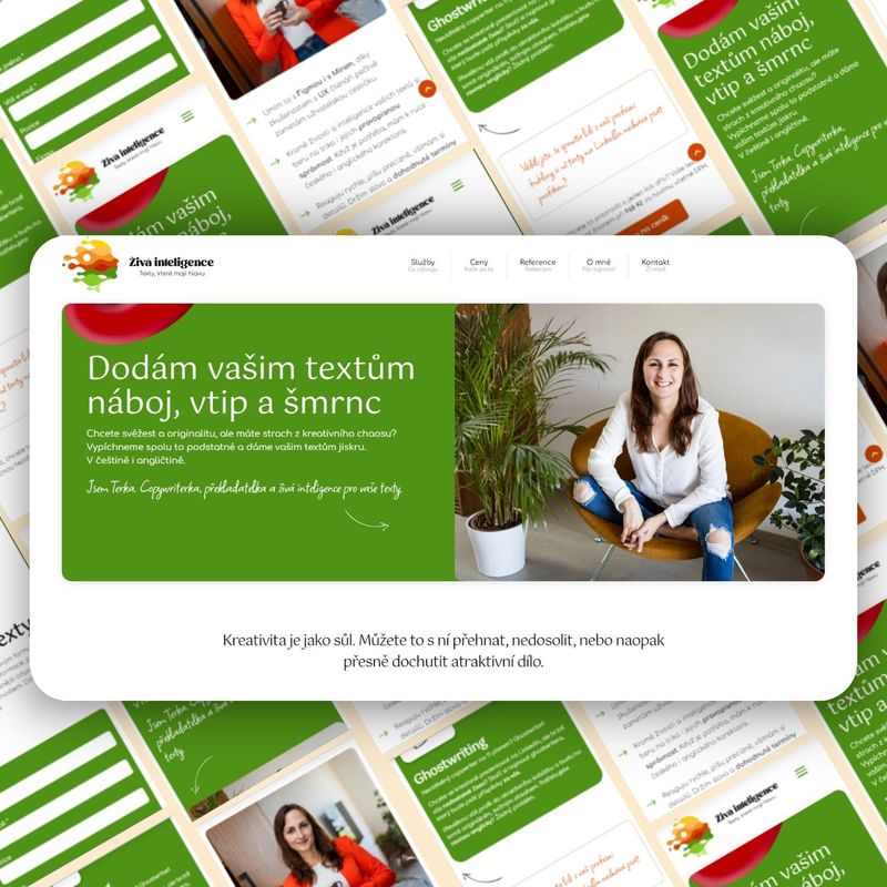 Hedviga Nosáľová - Tvorba webů foto 3