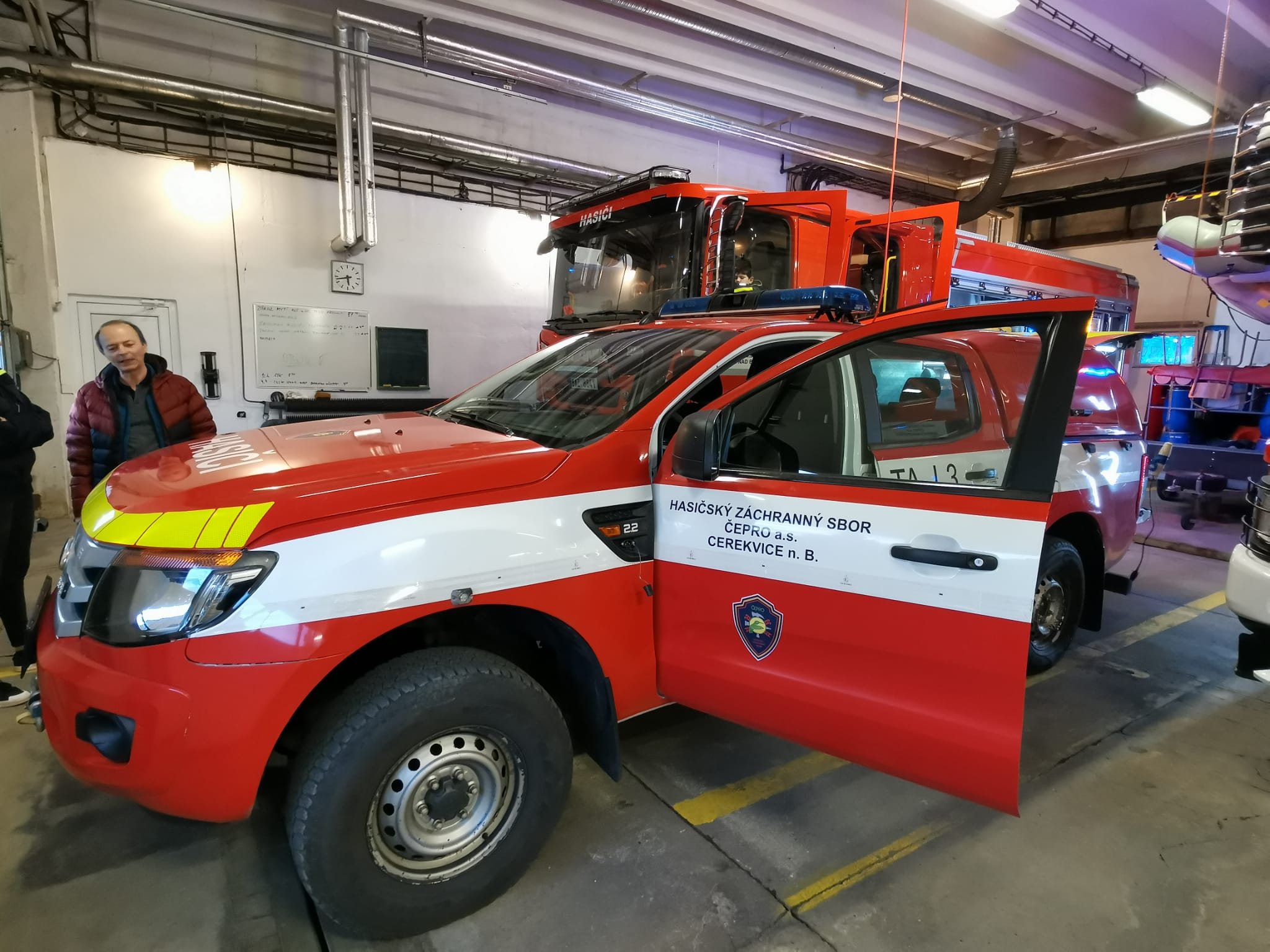 HZSP Čepro - stanice Cerekvice nad Bystřicí