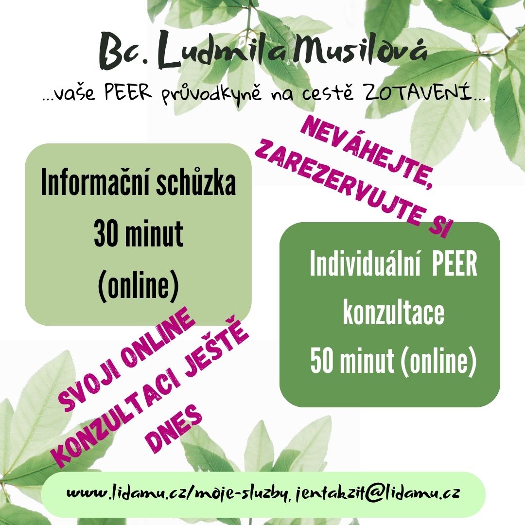 Bc. Ludmila Musilová - PEER průvodkyně (terapeut) foto 2