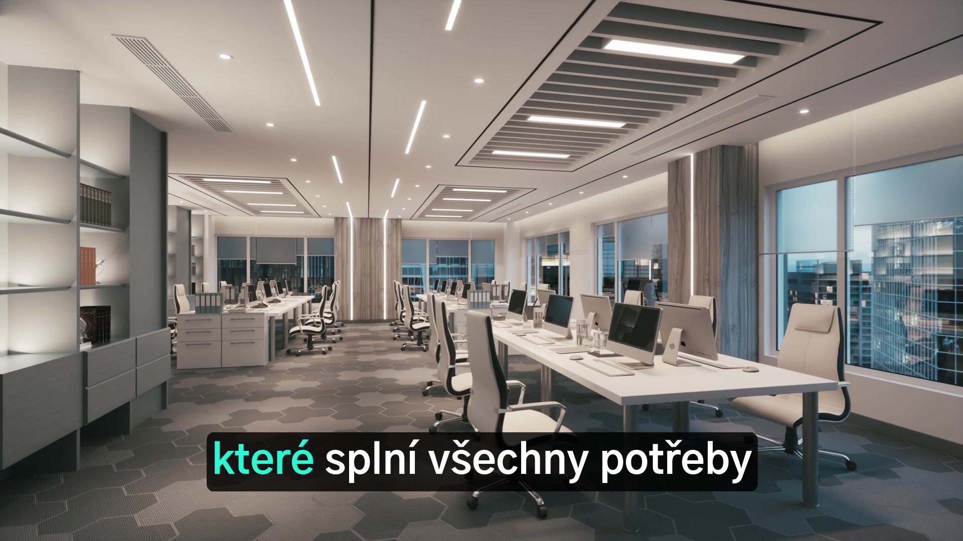 Designový NÁBYTEK - kancelářský nábytek foto 2 (náhled videa)