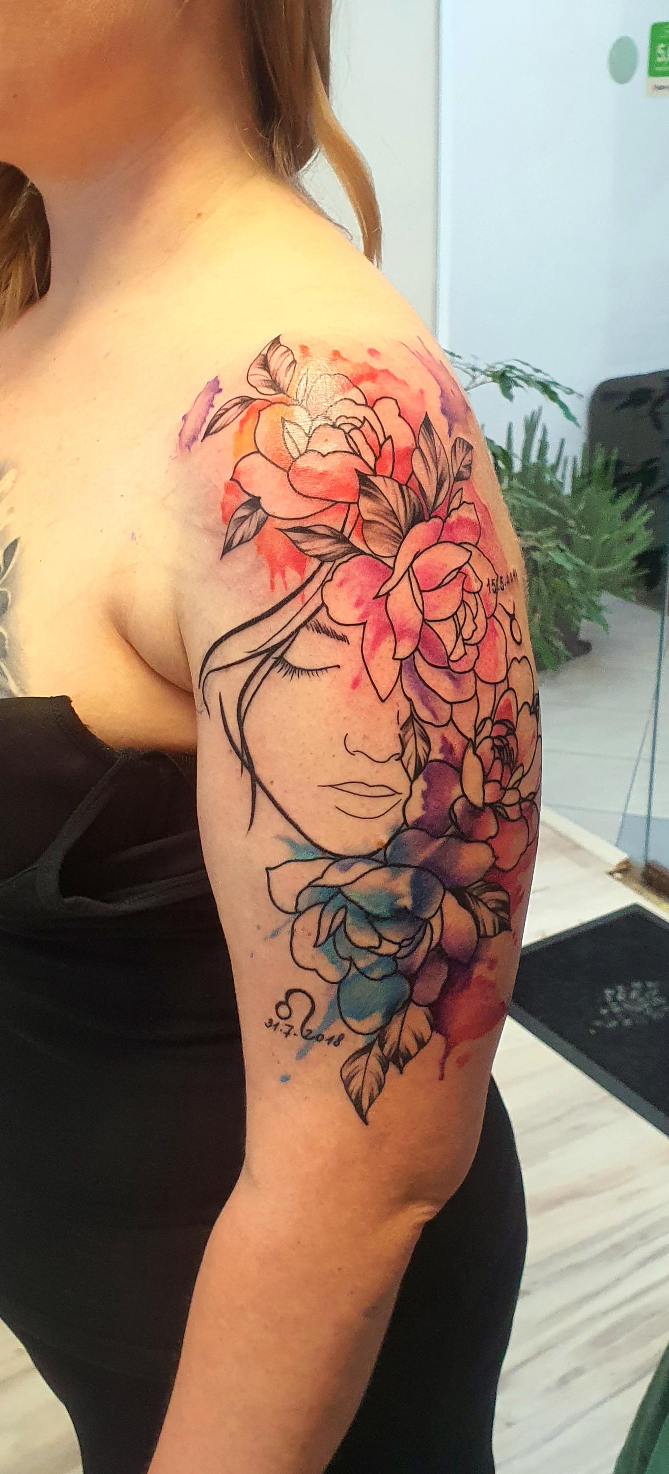 MK tattoo foto 5