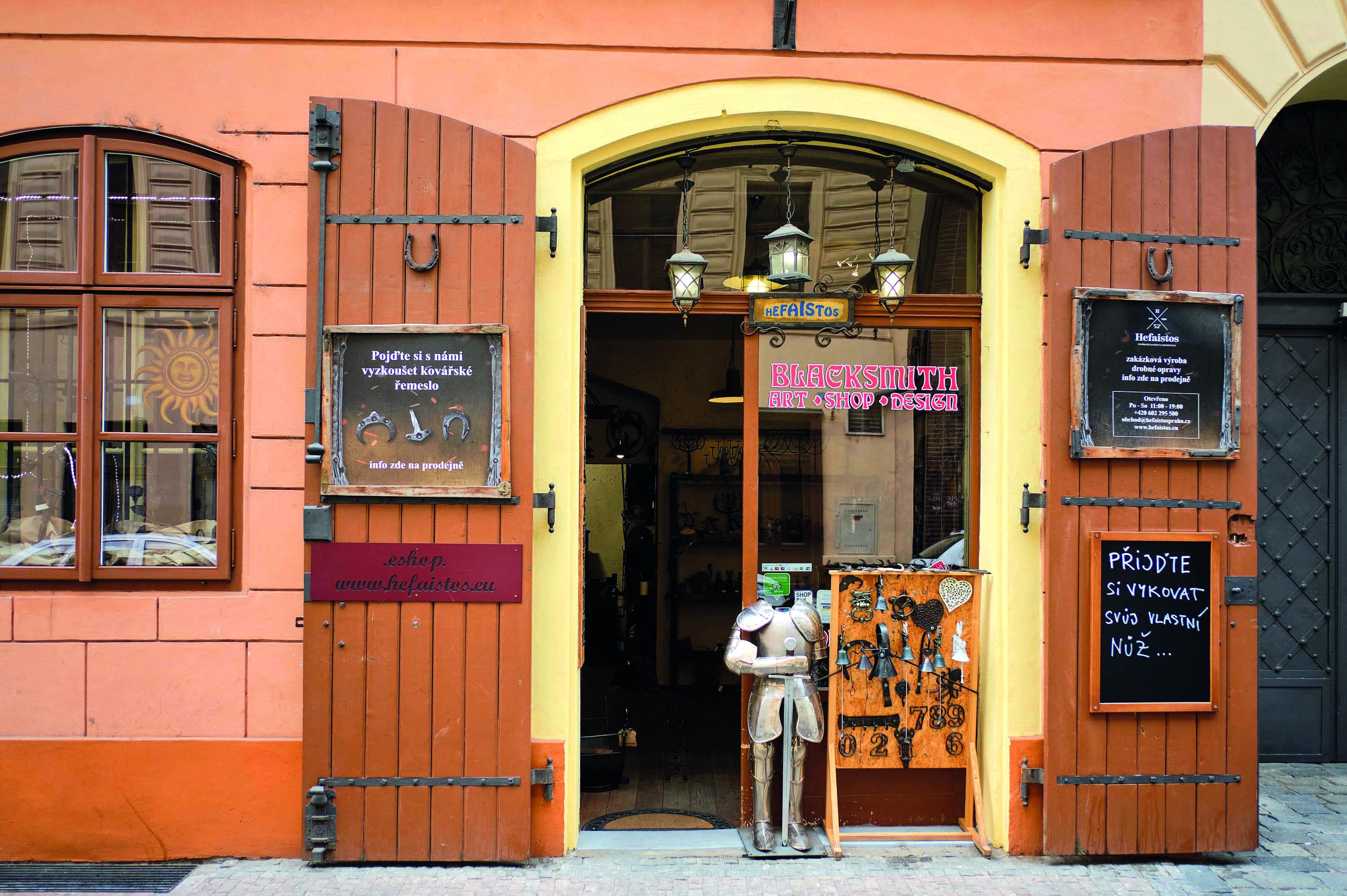 HEFAISTOS prodejna a kovářská dílna