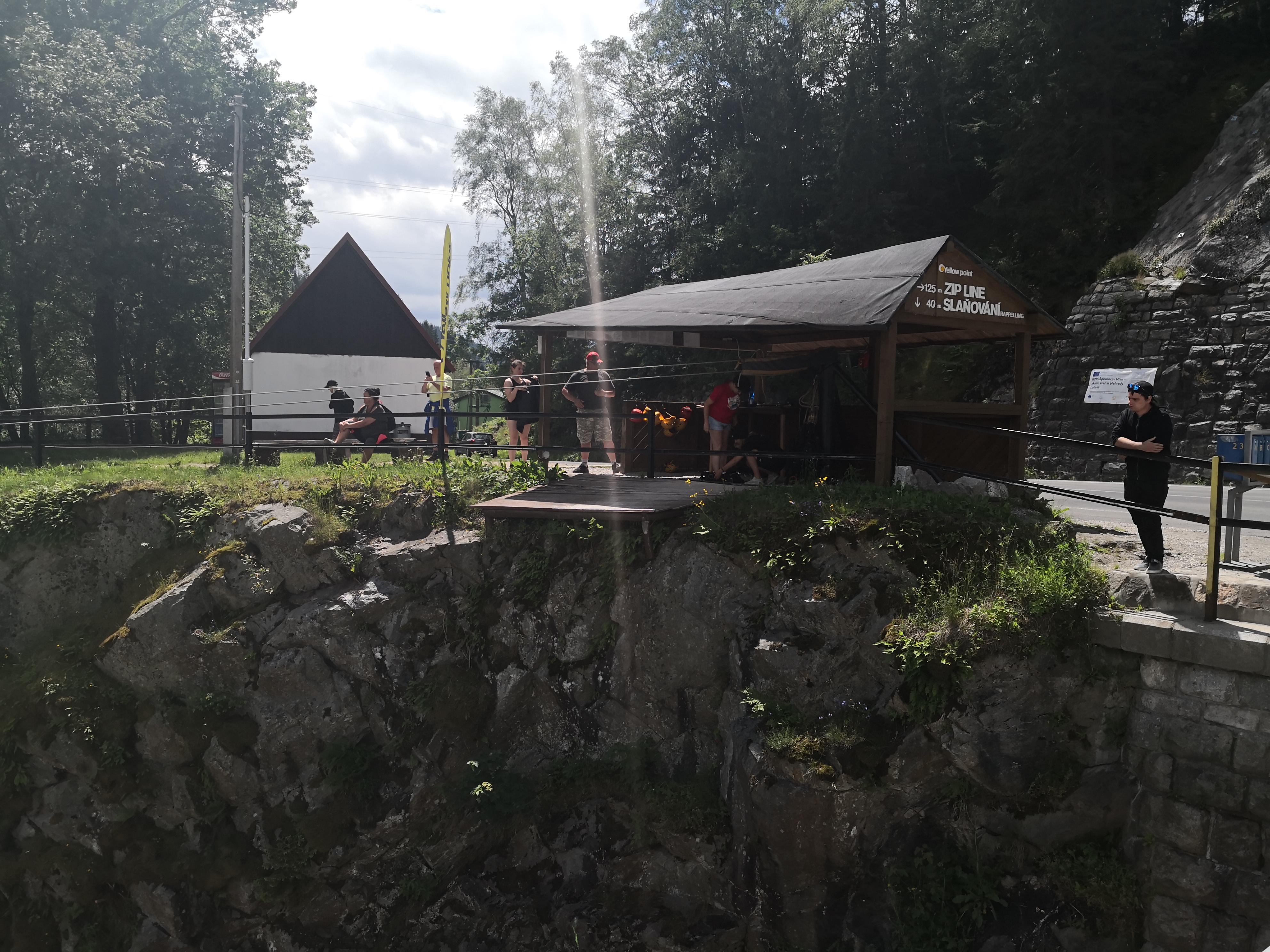 Yellow point - ZIP LINE Špindlerův Mlýn foto 6
