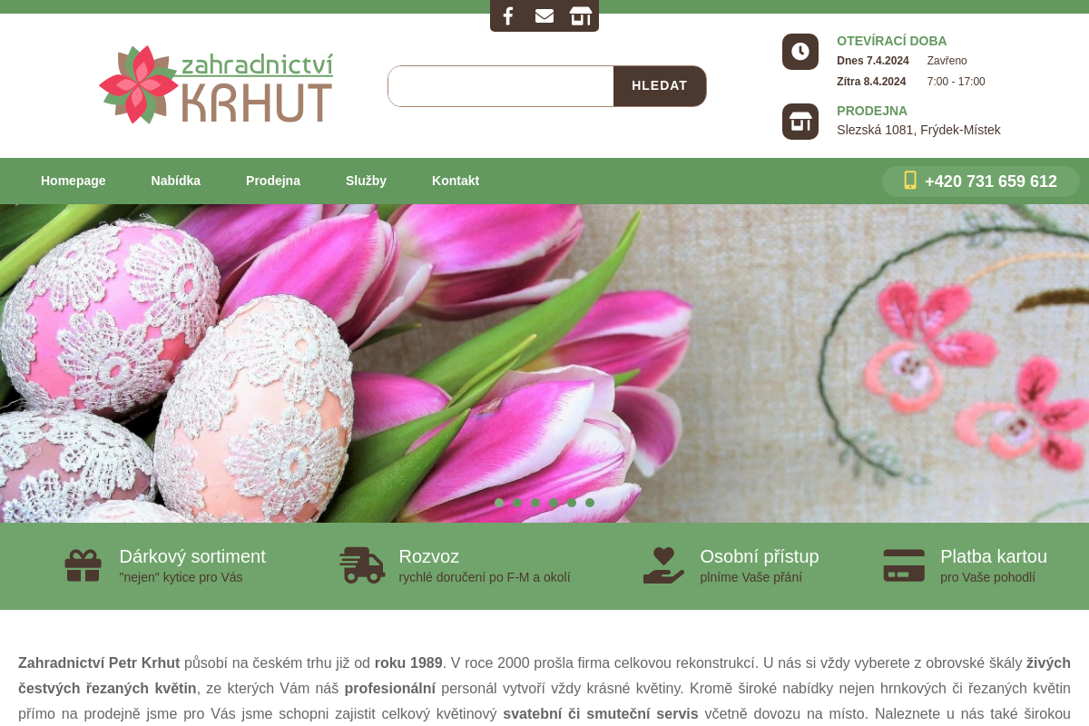 Zahradnictvikrhut.cz