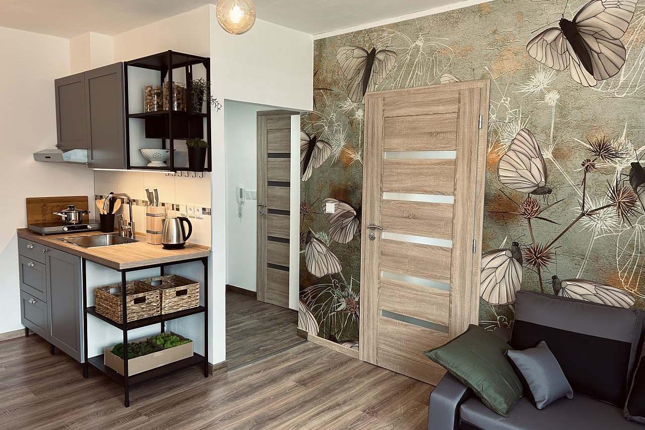 Mechový apartmán Krásná Lípa