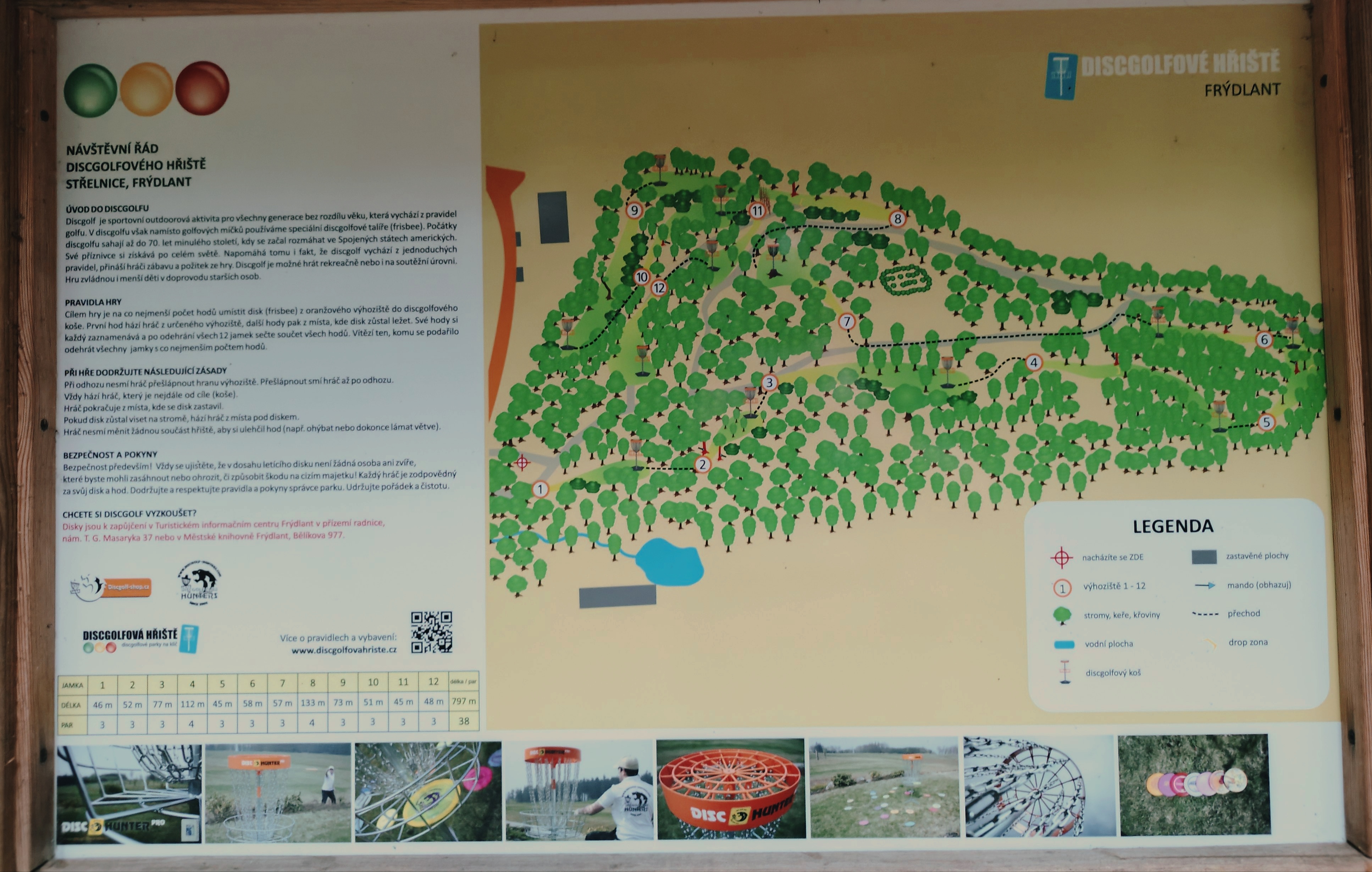Discgolfové hřiště Frýdlant foto 4