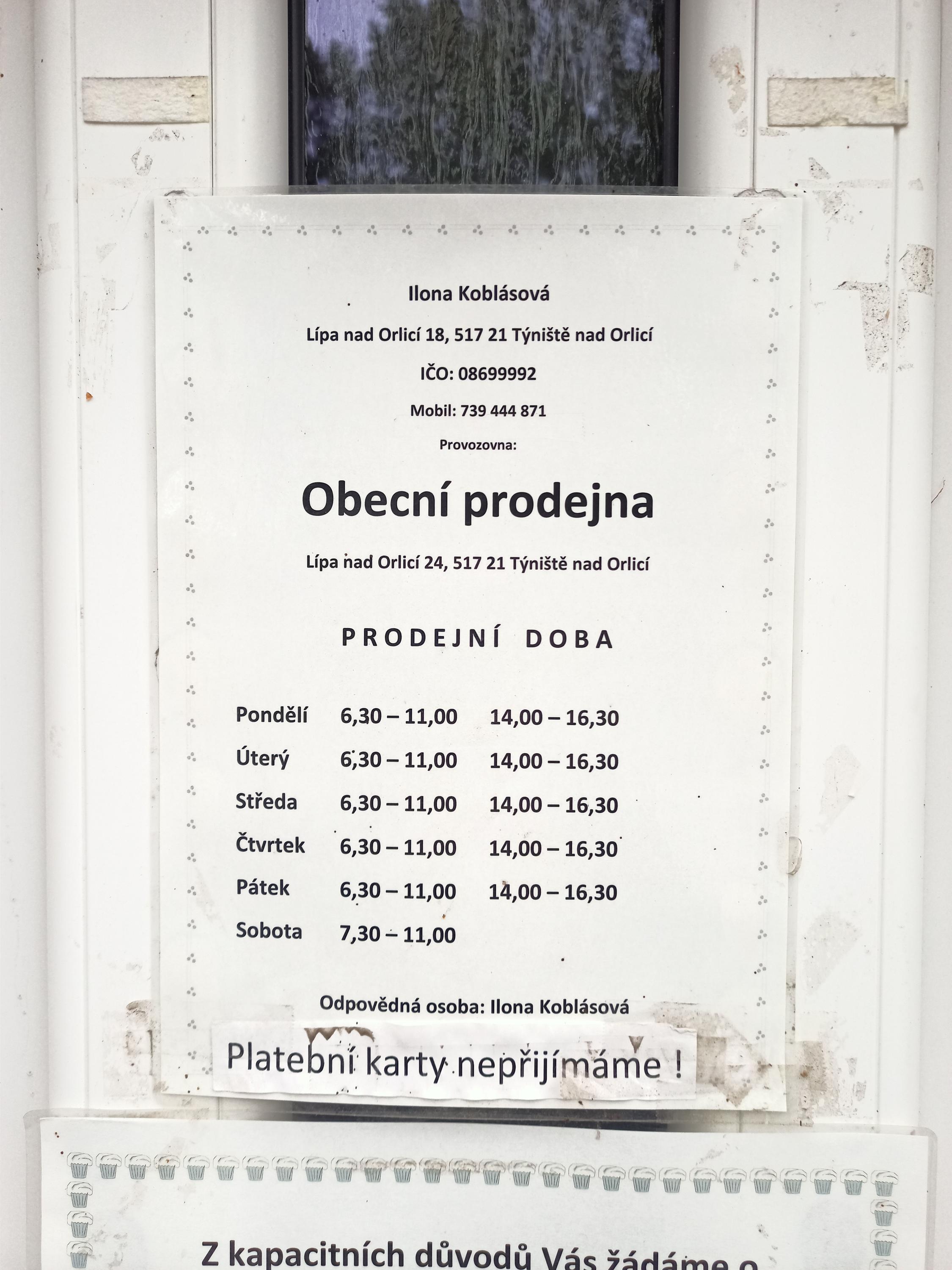 Obecní prodejna Lípa nad Orlicí foto 2