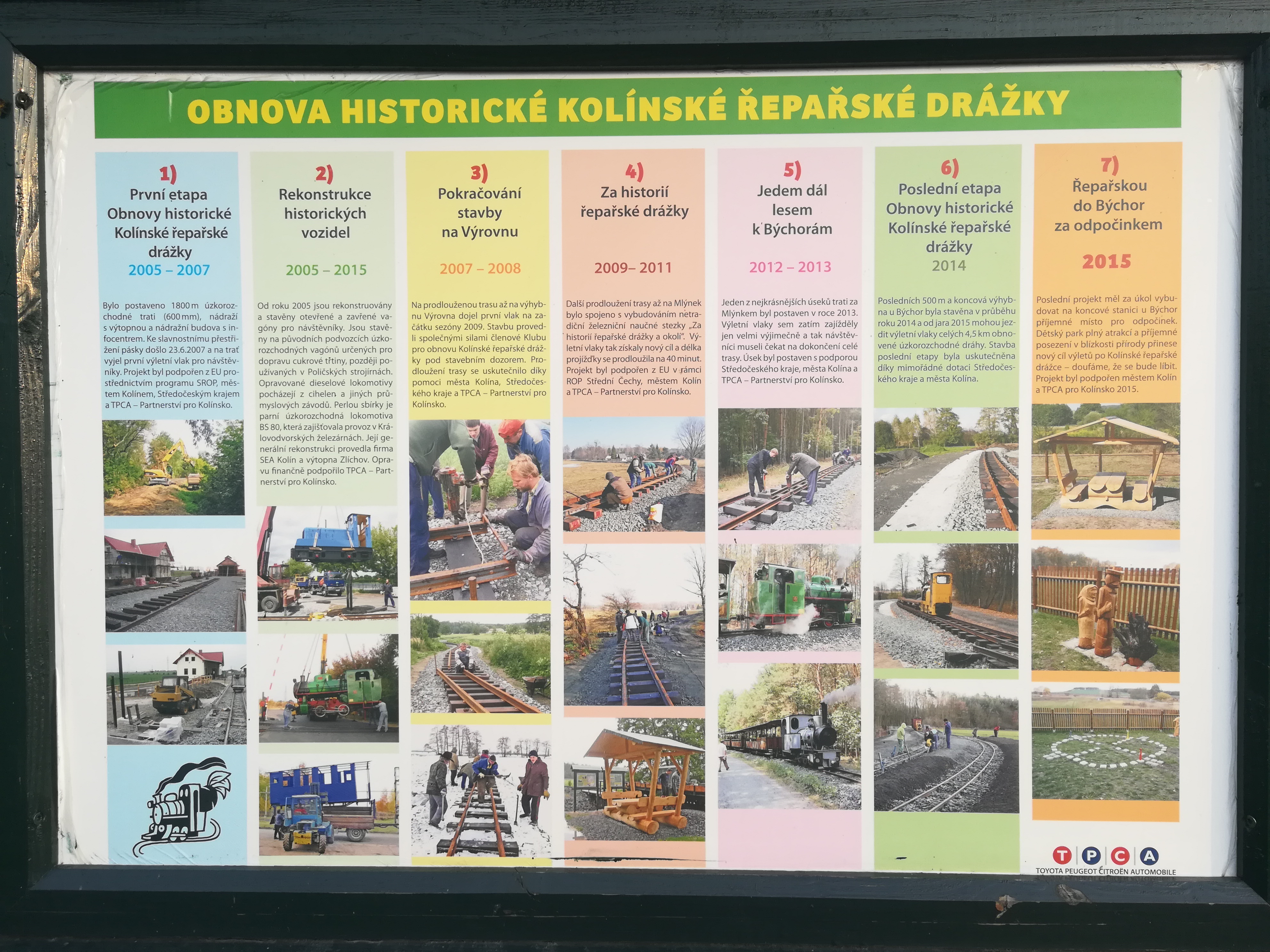 Kolínská řepařská drážka foto 4