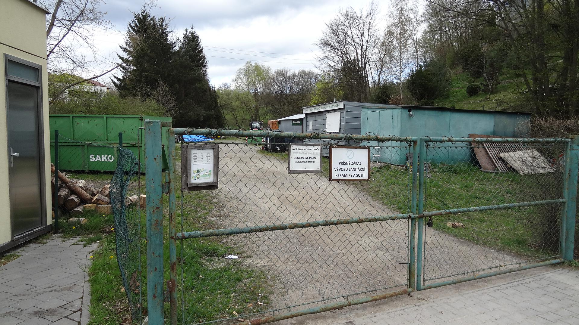 Sběrný dvůr obce Vranov