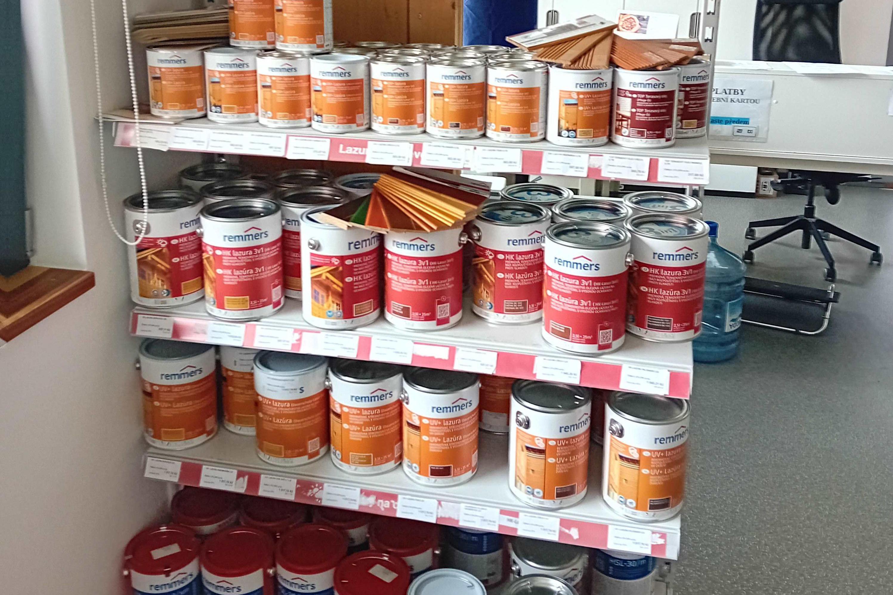 Prodej lazur na dřevo zn. Remmers