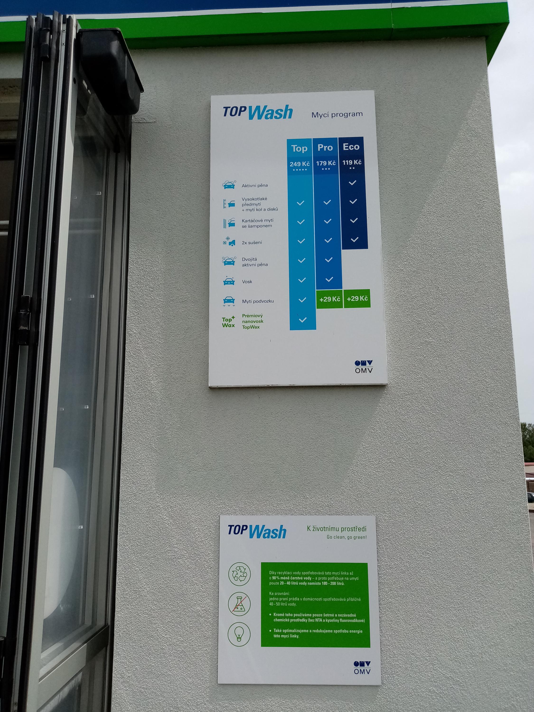 OMV TOP Wash - mycí linka foto 2