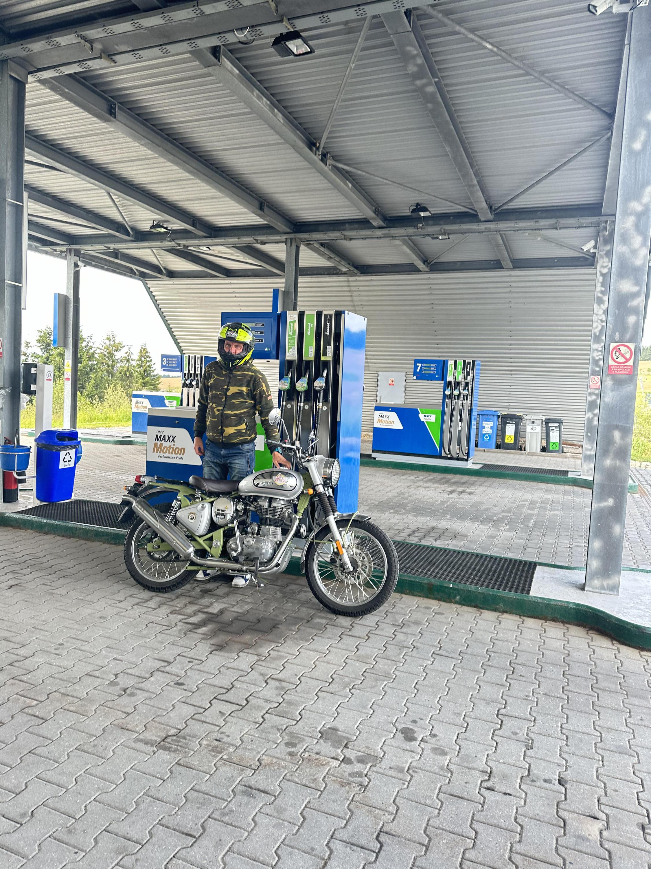 Čerpací stanice OMV - Boží Dar