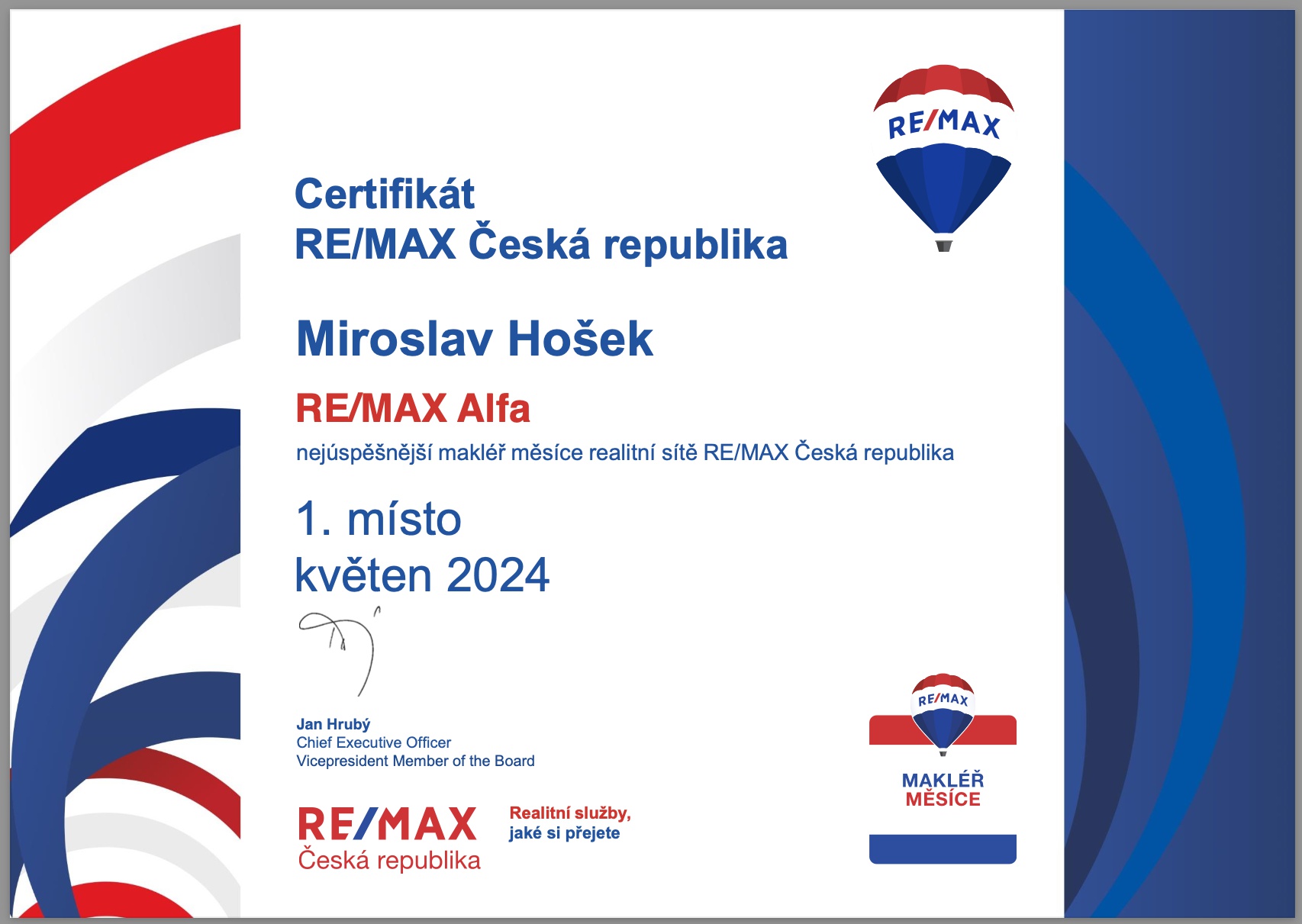 Ing. Miroslav Hošek  - realitní makléř foto 2