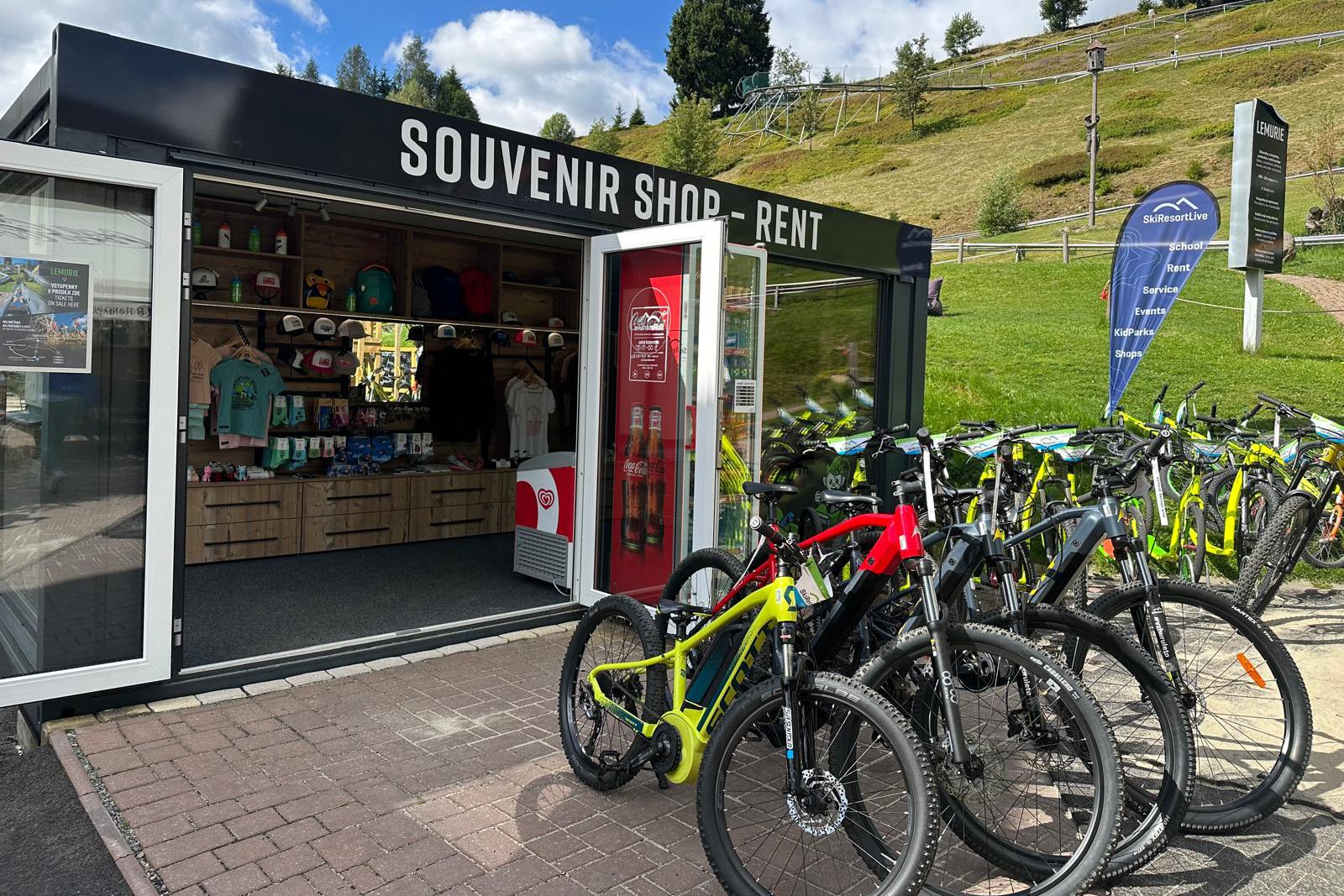 Půjčovna koloběžek Relaxpark | SkiResort Live
