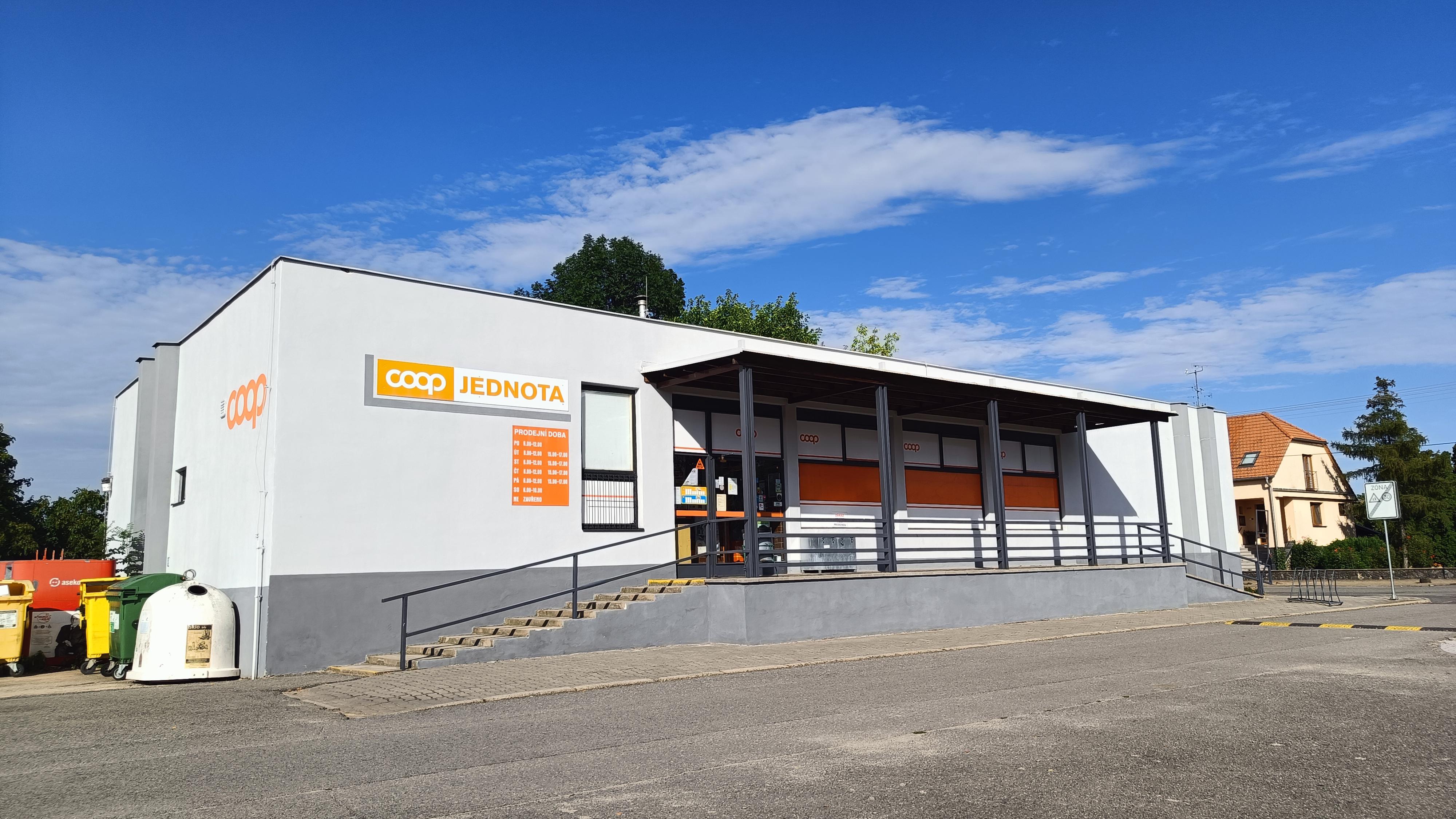 JEDNOTA, spotřební družstvo, Moravský Krumlov – COOP