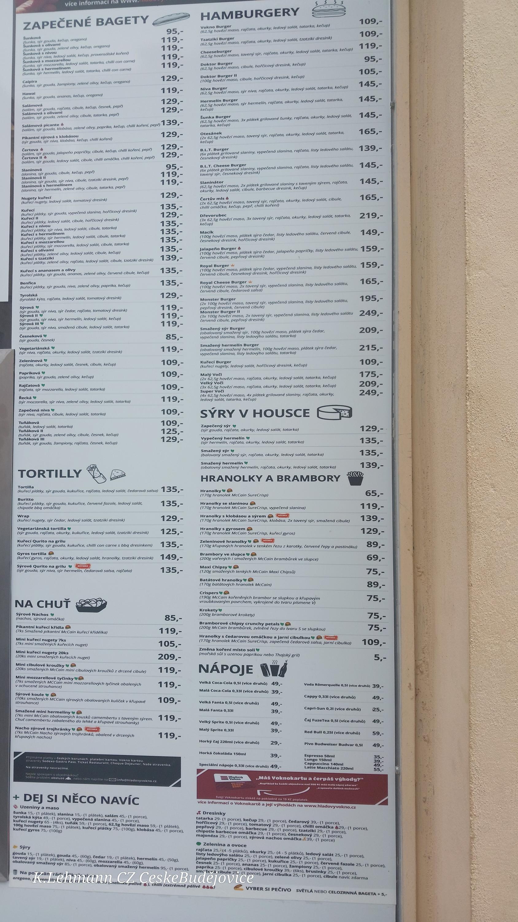 Hladový vokno foto 2