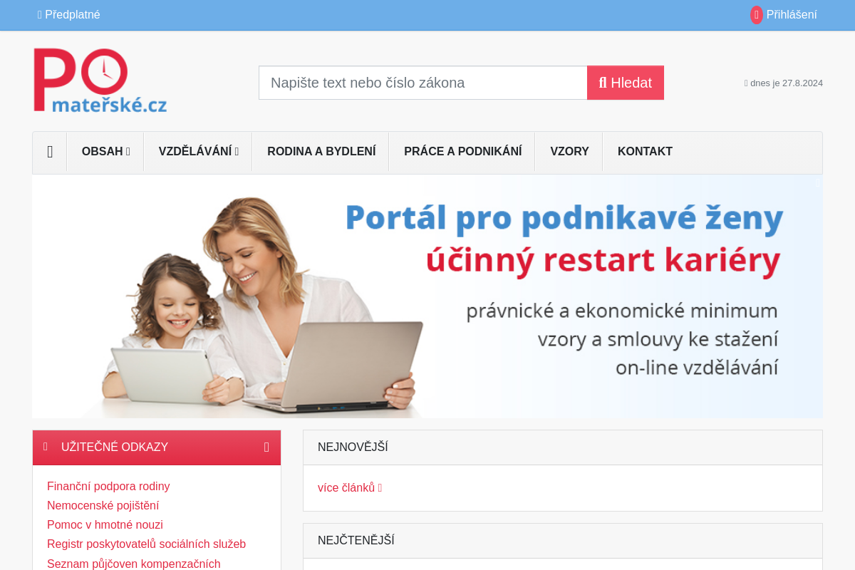 PoMateřské.cz