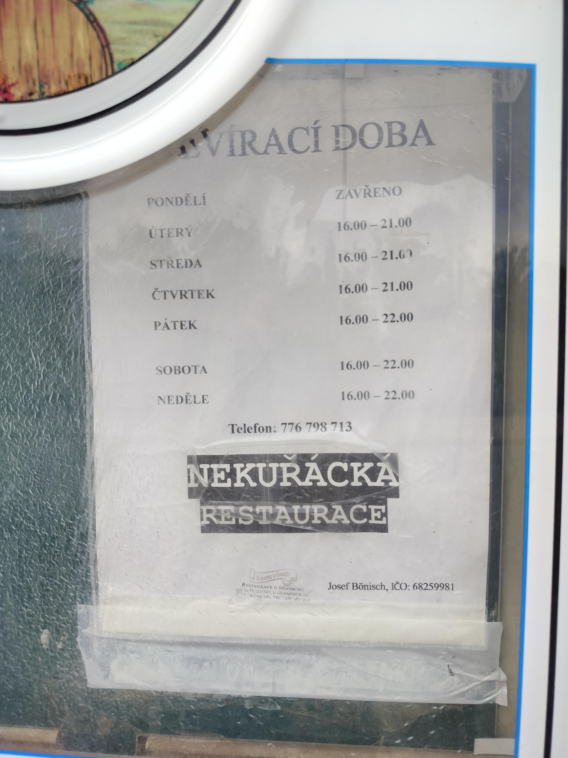 Restaurace U Bönischů foto 2