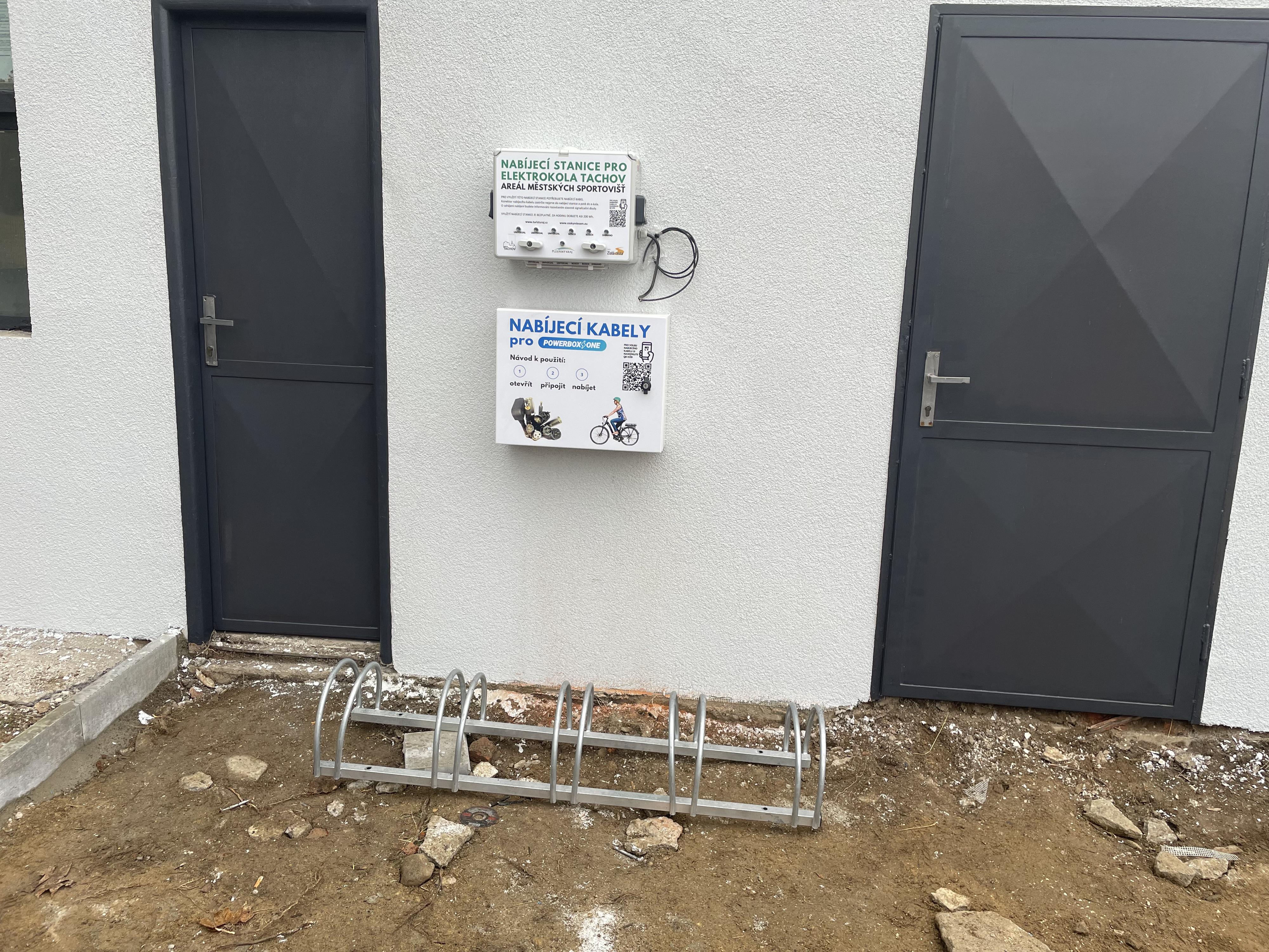 Nabíjecí stanice Areál městských sportovišť Tachov - restaurace U Vodníka