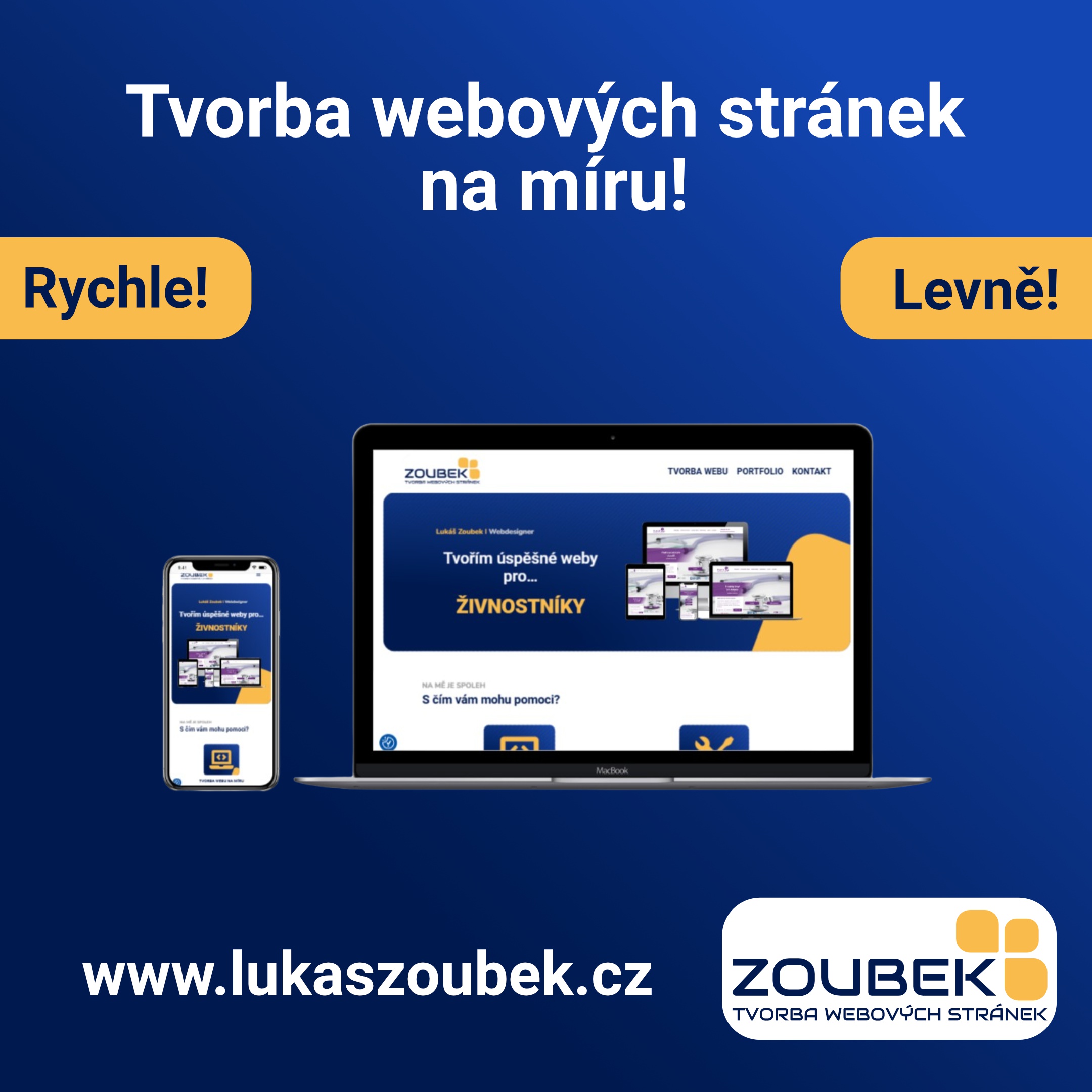 Lukáš Zoubek - tvorba webových stránek foto 4
