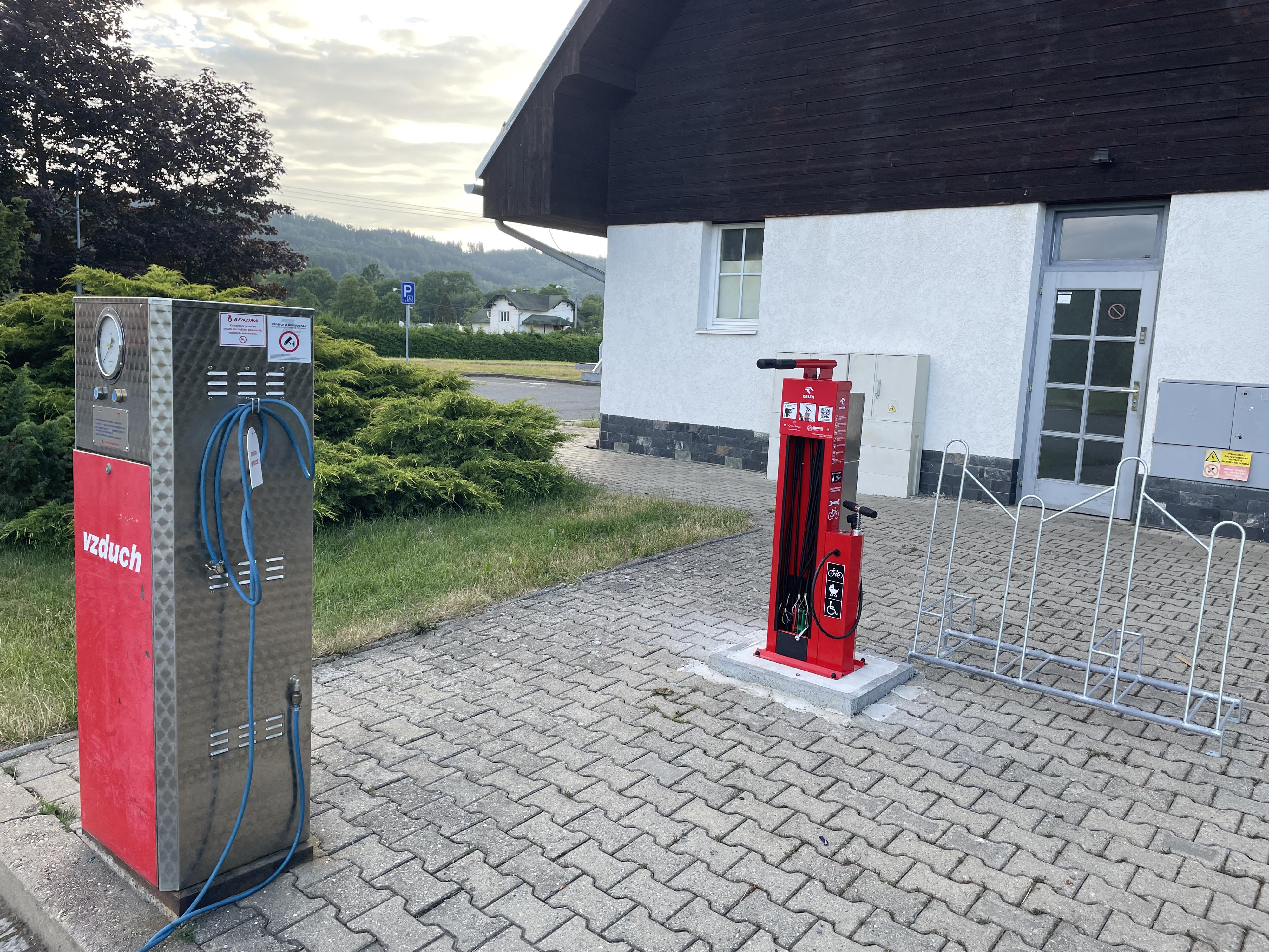 Nabíjecí stanice ČS ORLEN Velké Losiny
