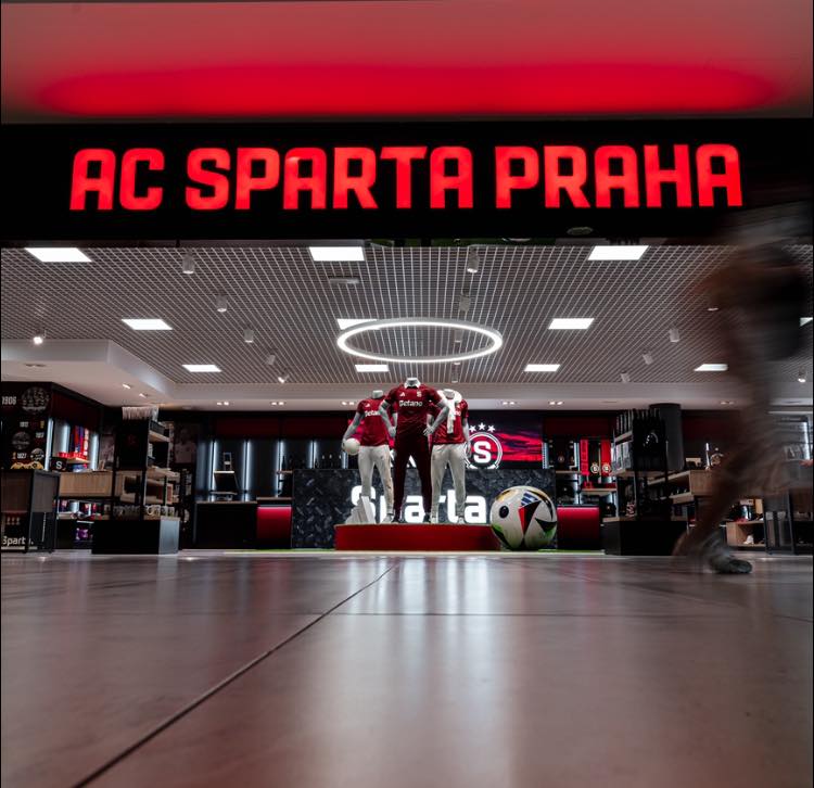 Fanshop AC Sparta Praha foto 2