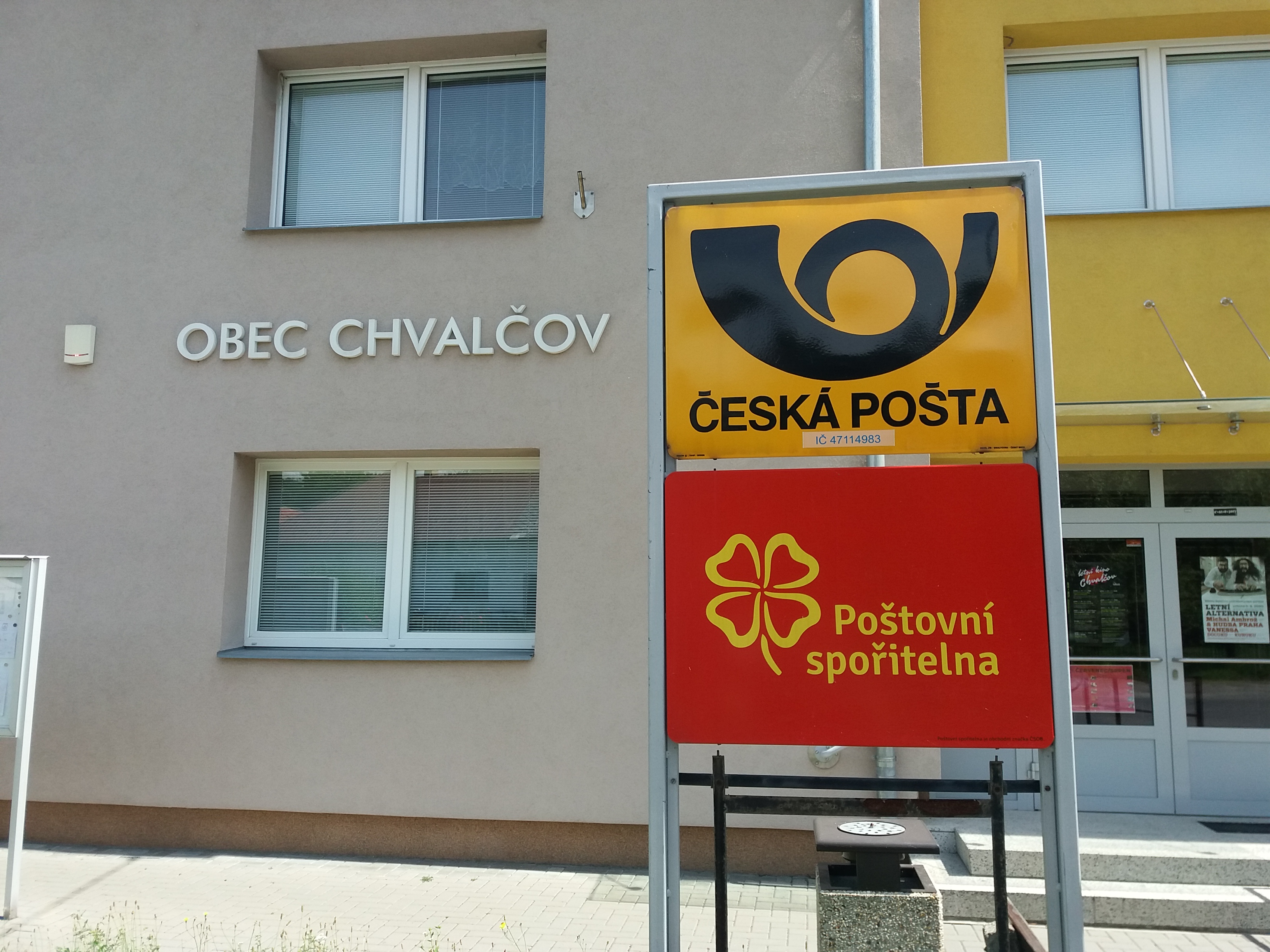 Pošta Chvalčov foto 2