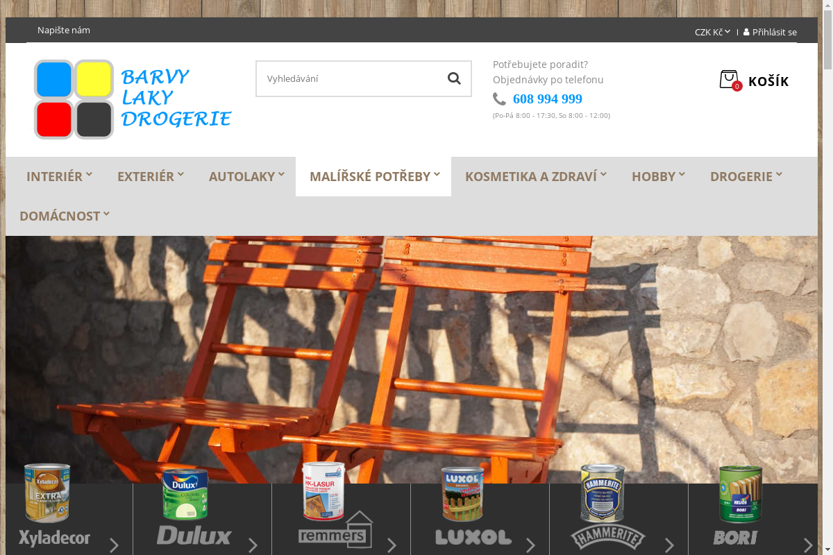 Barvylakydrogerie.cz