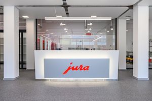 Firemní grafika JURA Czech s.r.o. - Hospitality centrum