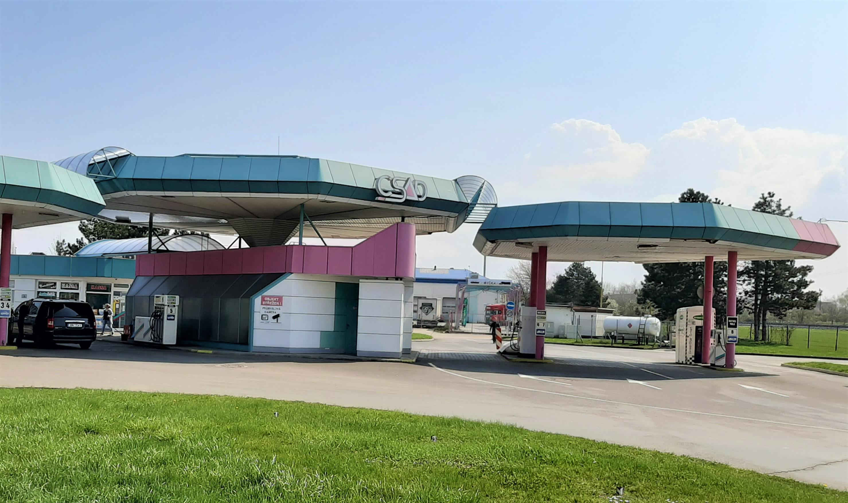 ČSAD Hodonín a.s. – čerpací stanice a automyčka