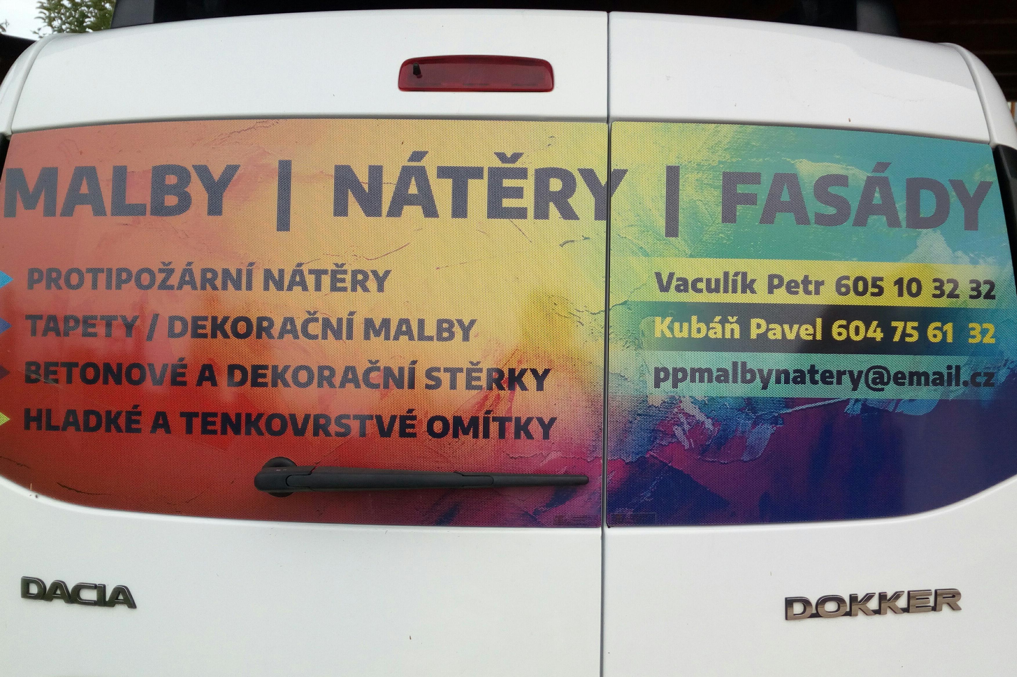 PP malby, nátěry, tapety