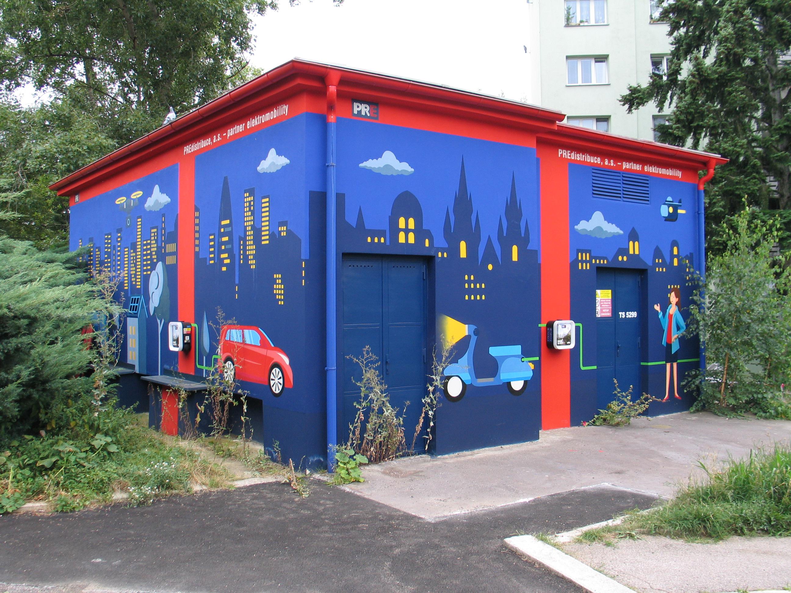 PREpoint - nabíjecí stanice PRE