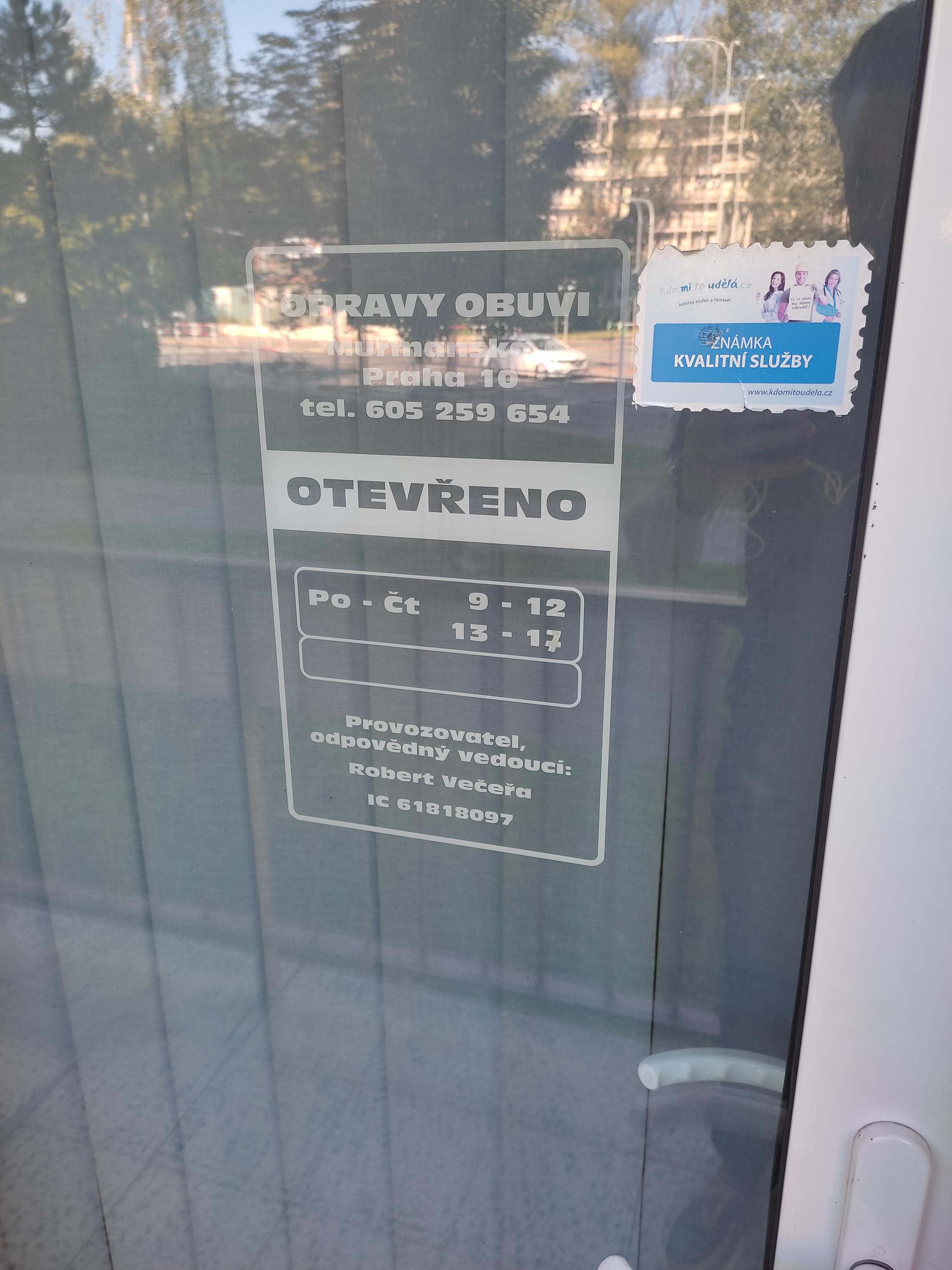 Opravna obuvi Robert Večeřa foto 3