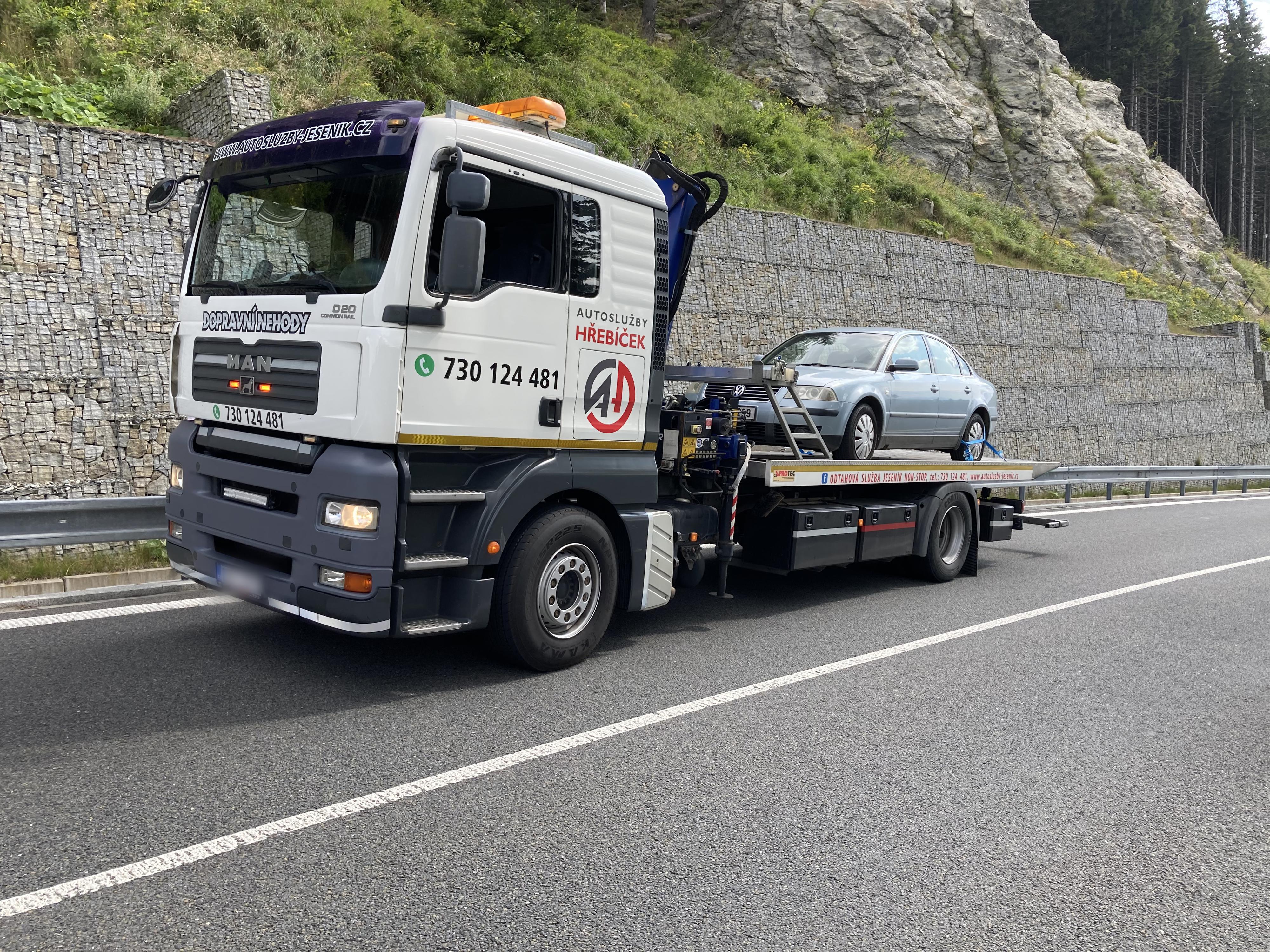 Odtahová služba Jeseník Non-stop foto 2