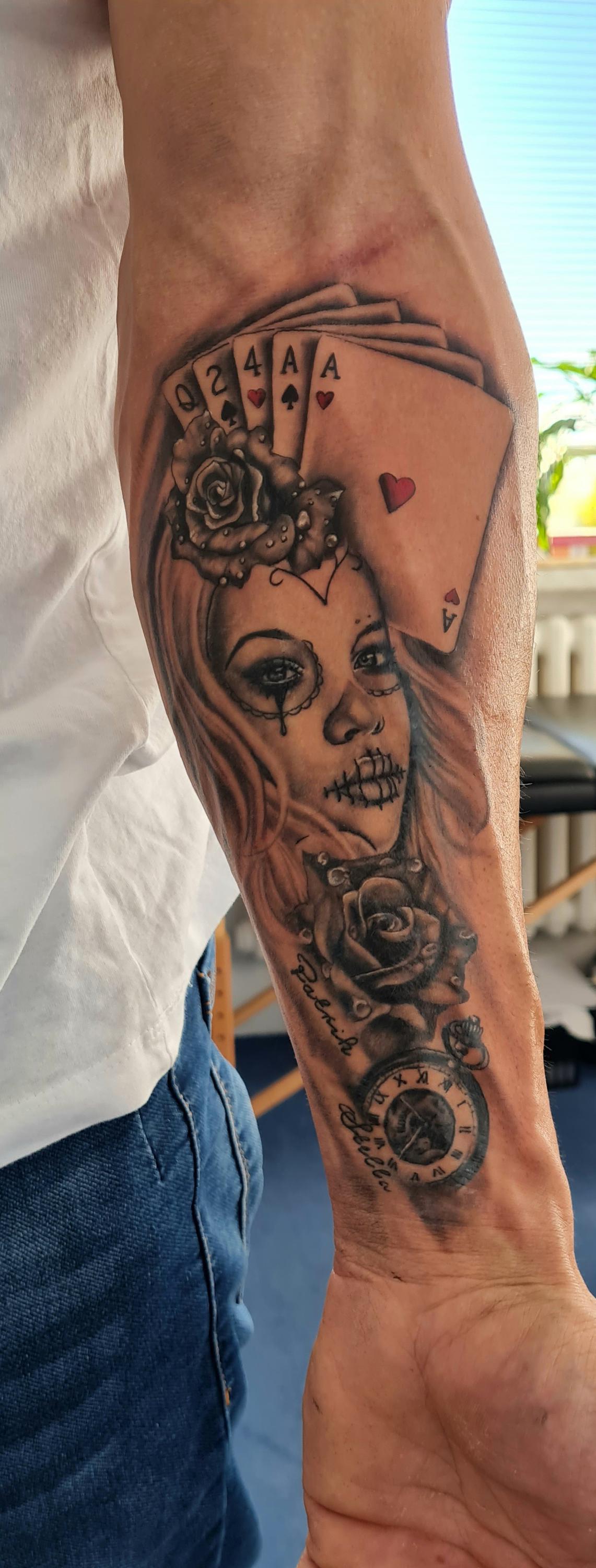 MK tattoo foto 3