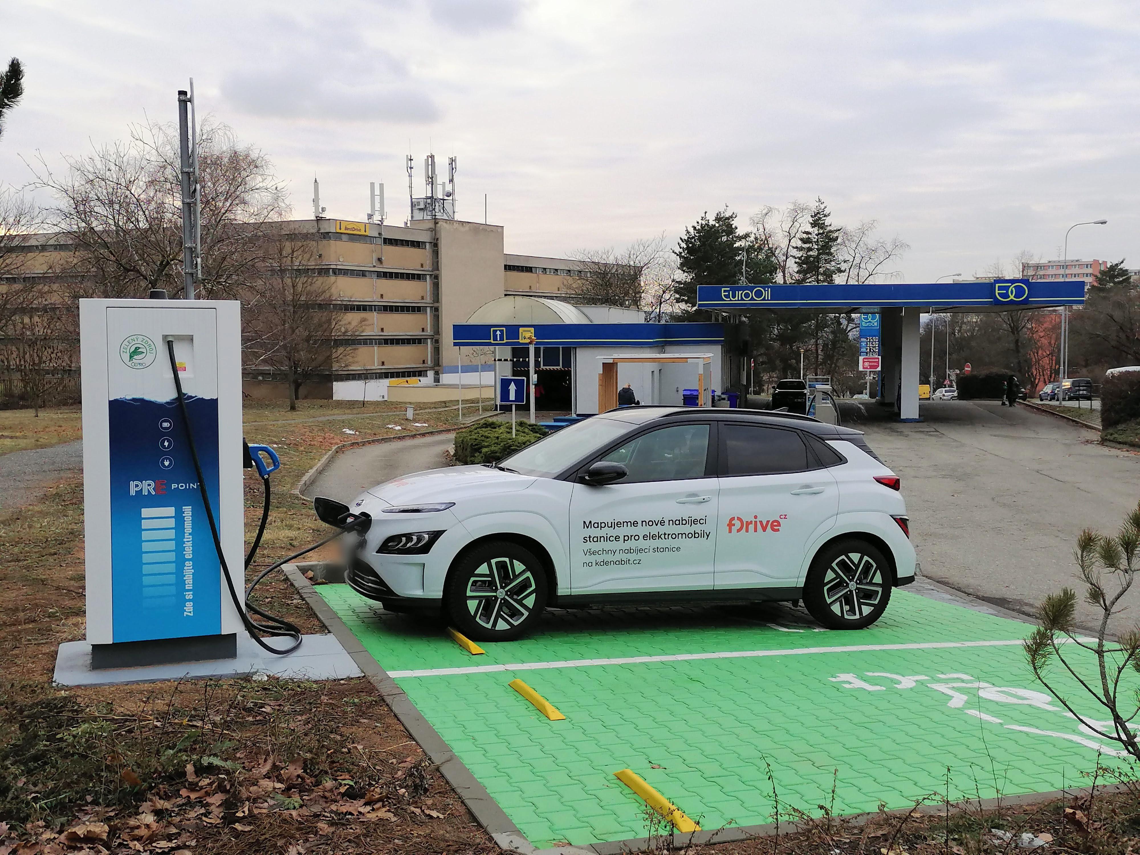 PREpoint - nabíjecí stanice PRE