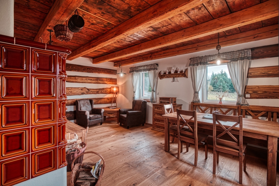 Pronájem stylové chalupy "U Šupíků" na Šumavě