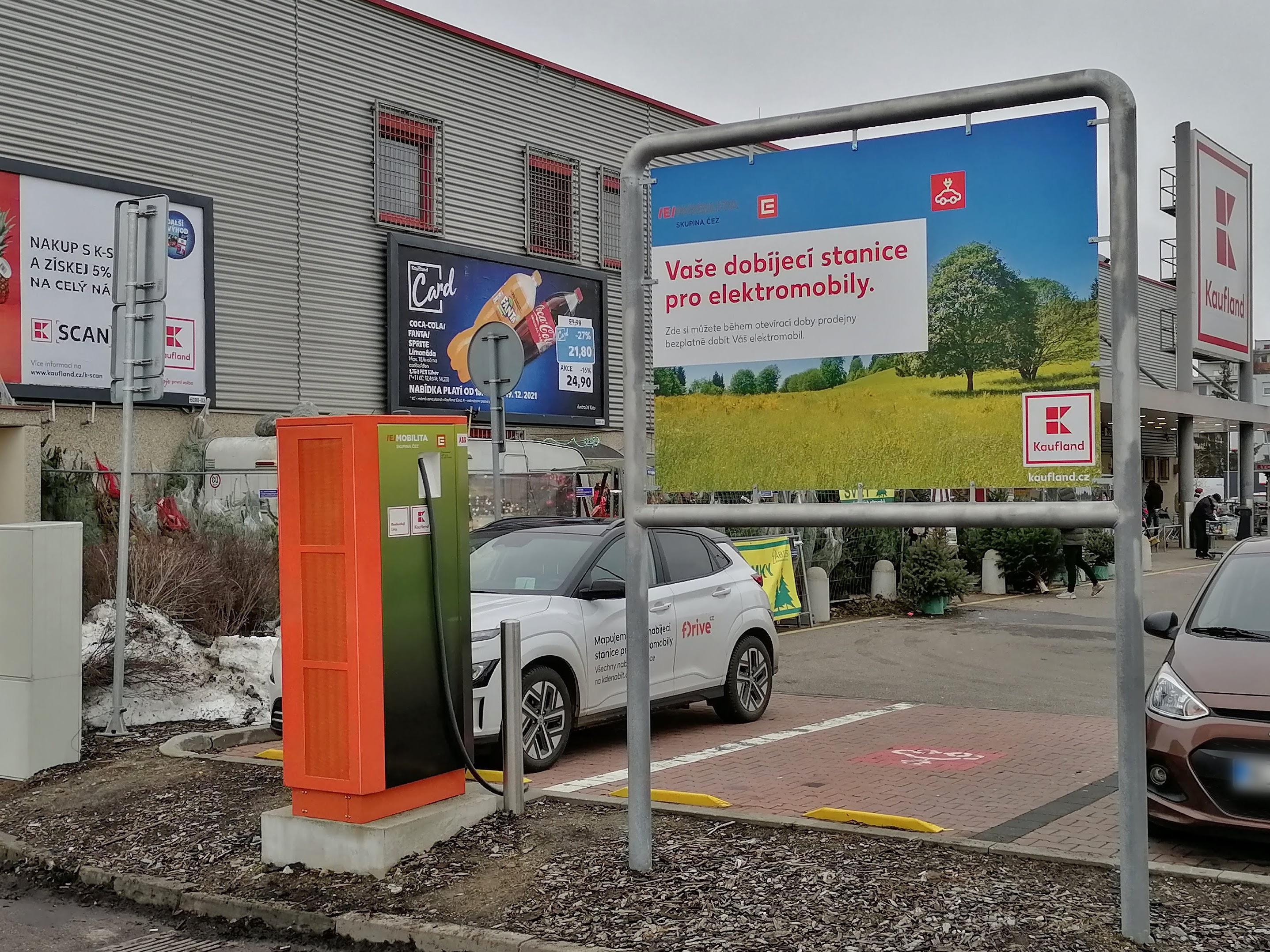 Nabíjecí stanice ČEZ