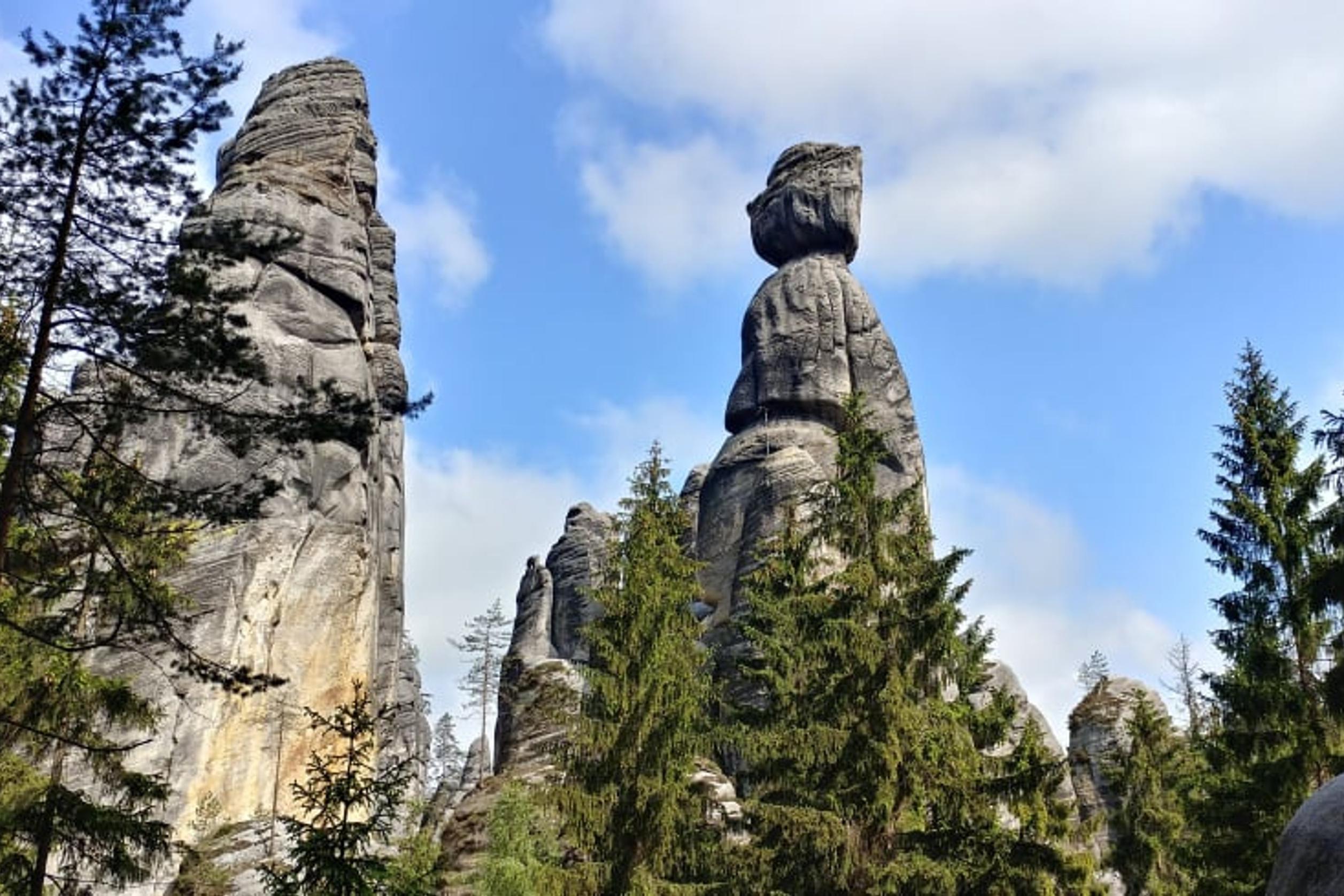 Rekreační areál u Adršpachu pro adaptační kurzy