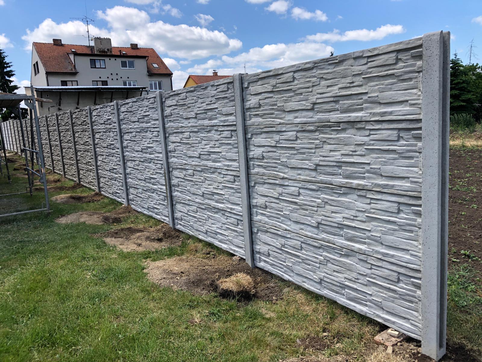 BETONOVÉ ploty JMK foto 5