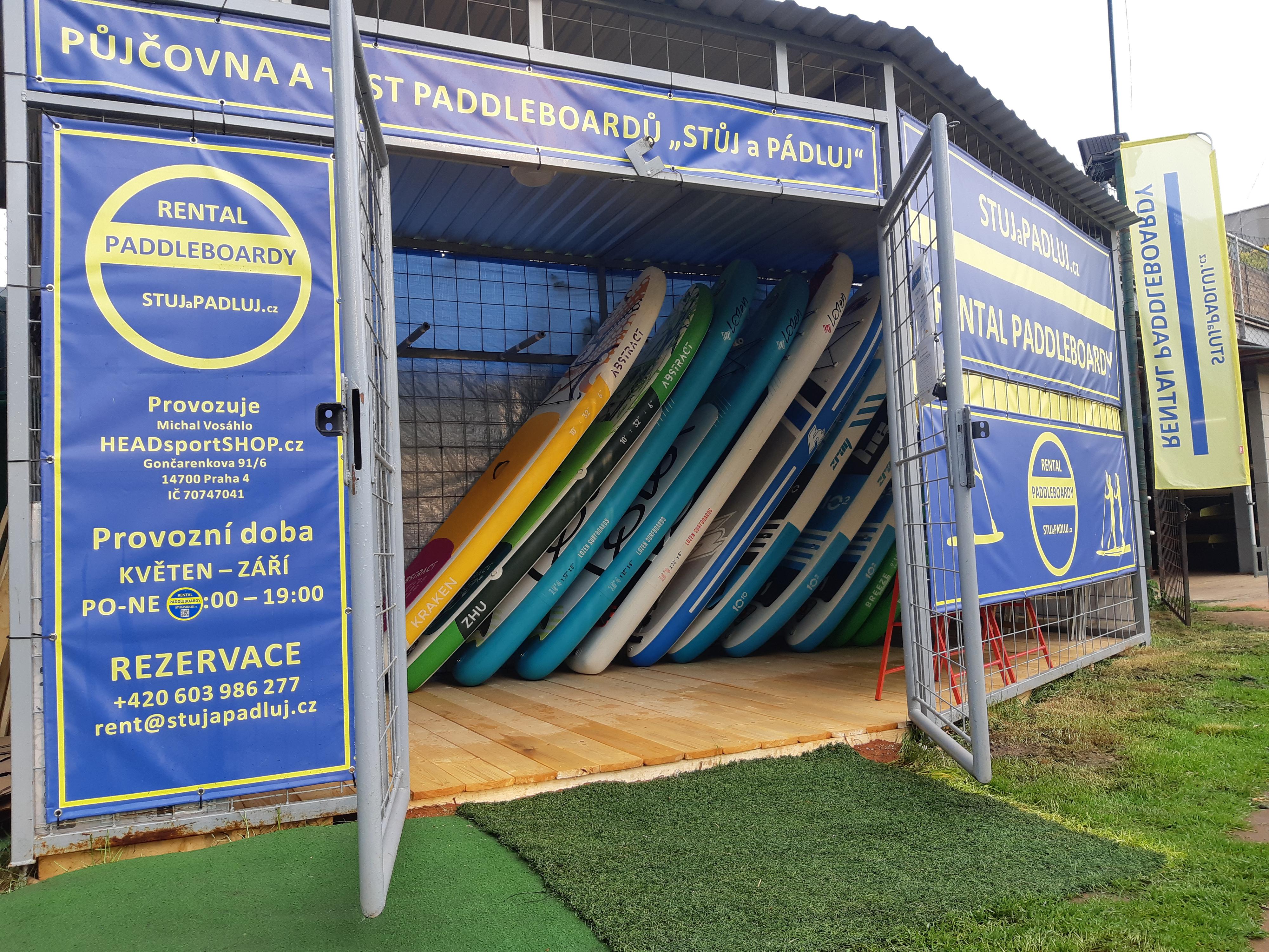 Půjčovna PADDLEBOARDŮ - HEADsportSHOP - ski & bike HEAD